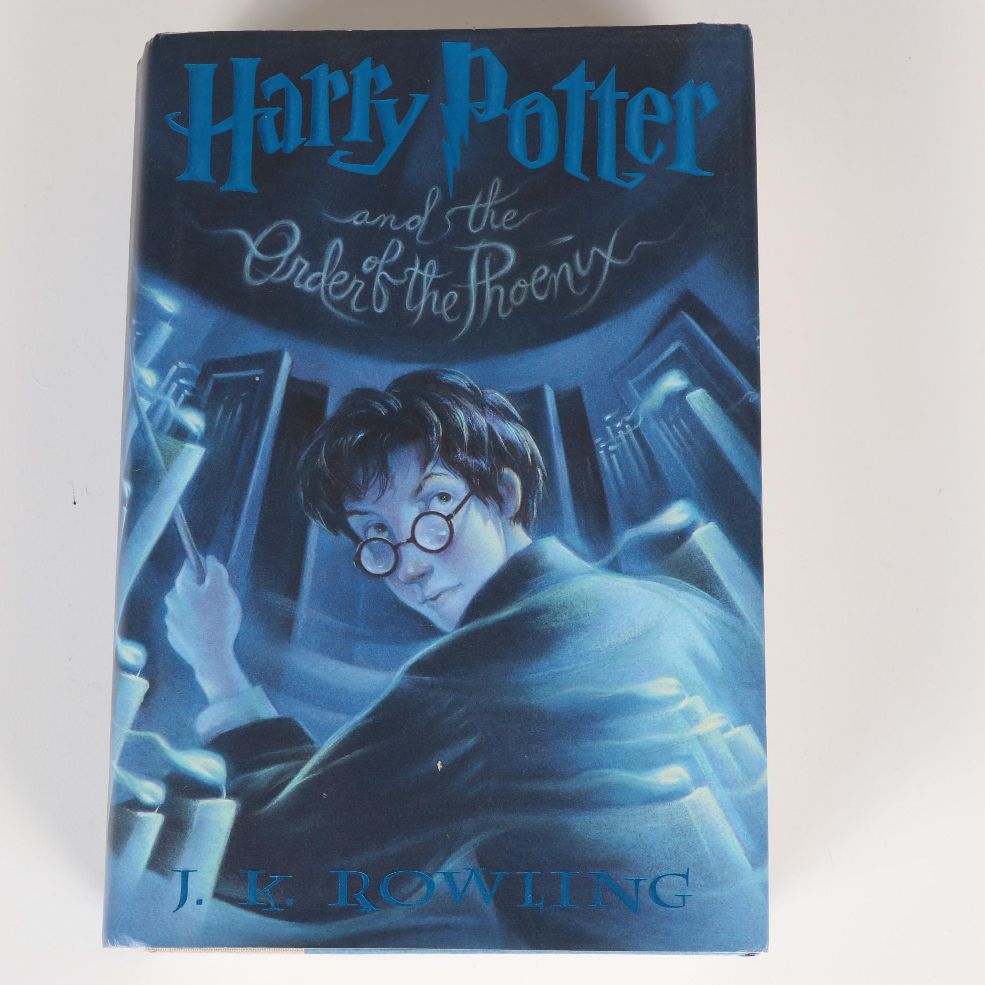 Complete First American Edition "Harry Potter" Series by J. K. Rowling