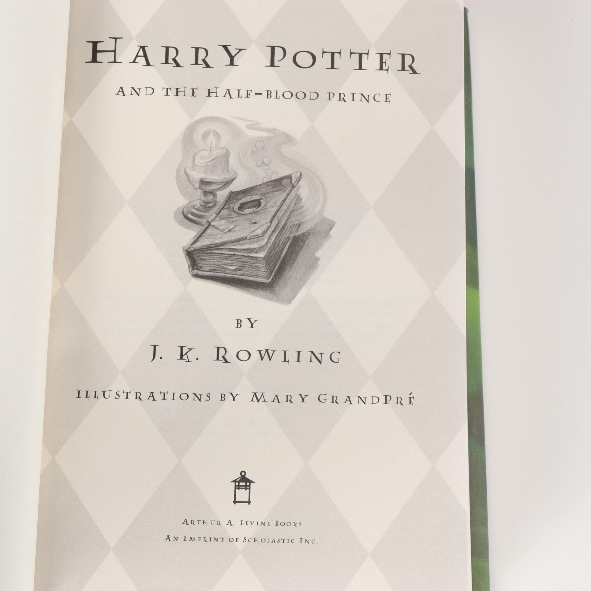 Complete First American Edition "Harry Potter" Series by J. K. Rowling