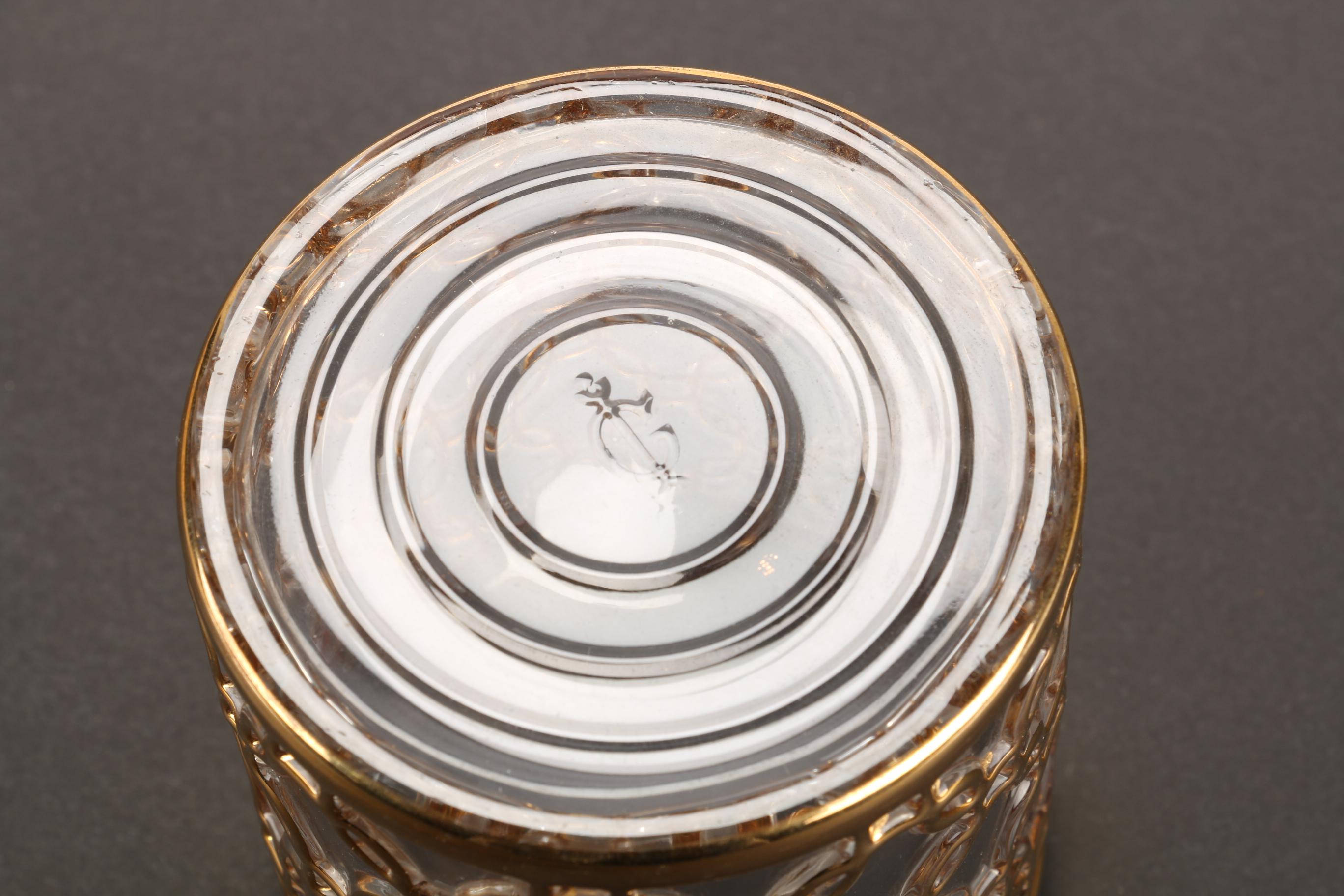 Imperial "Golden Chains" Double Old-Fashioned Glasses, 1960s