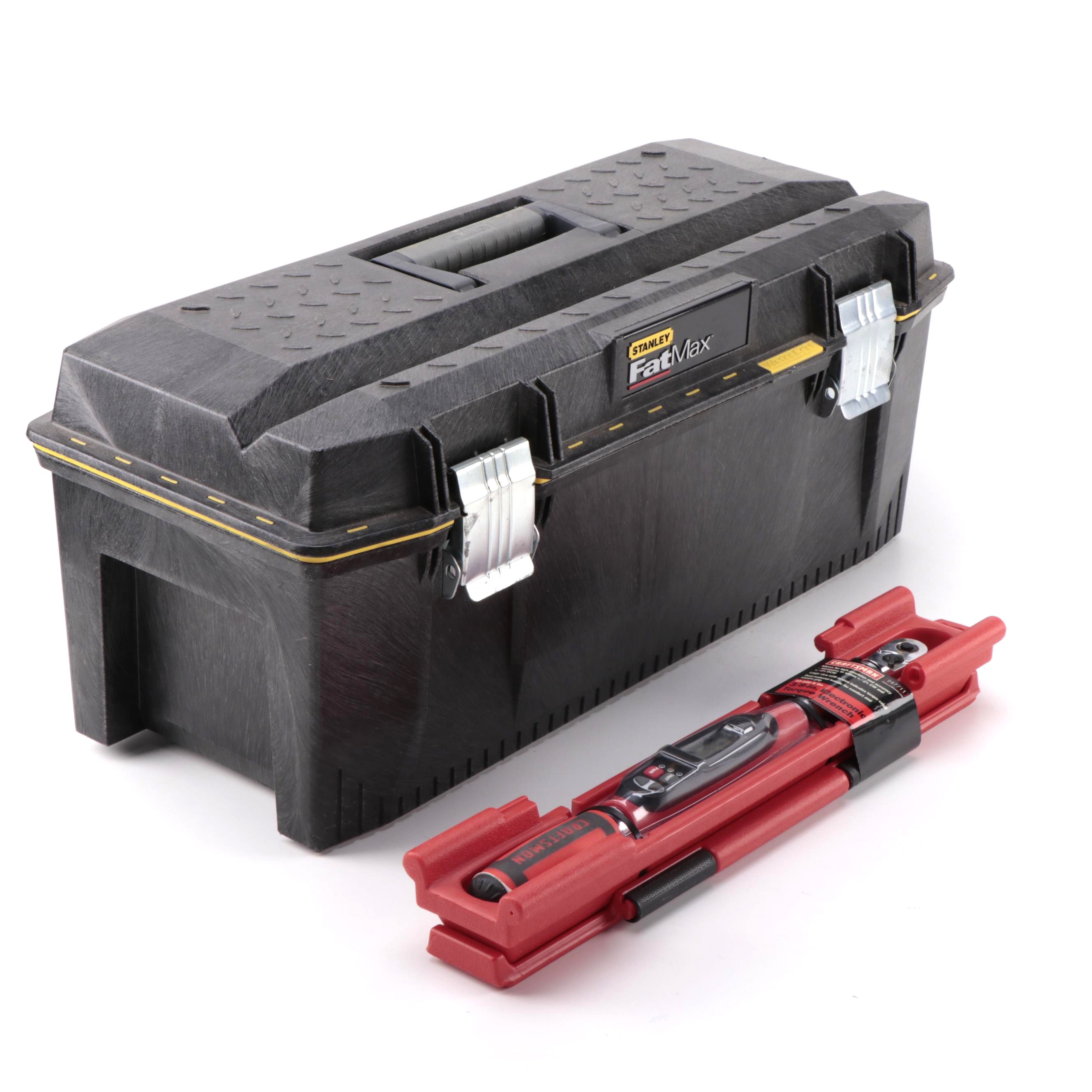 Stanley FatMax Toolbox and Craftsman Electronic Torque Wrench