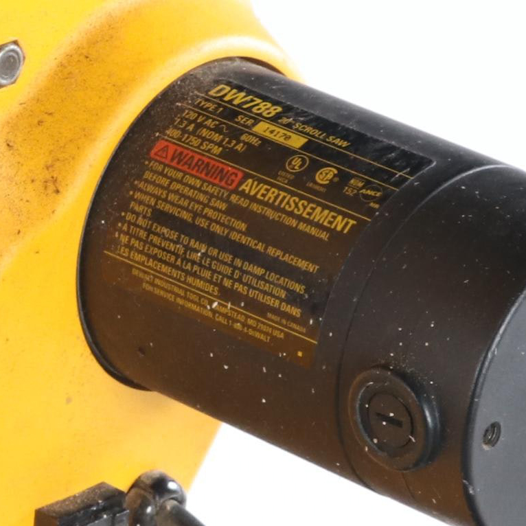 Dewalt Corded Electric Scroll Saw with Stand and Ryobi Blade Sets