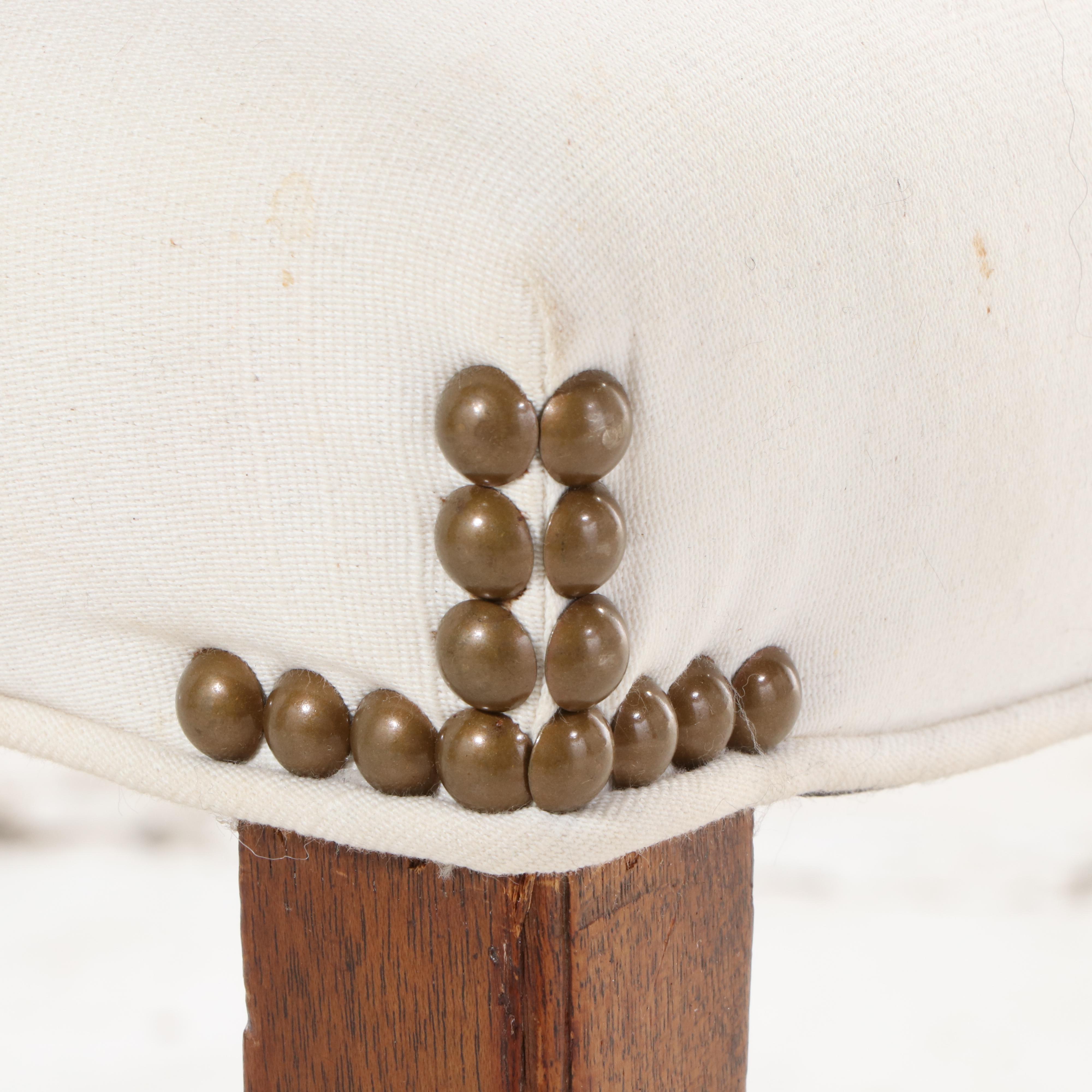 Hepplewhite Style Mahogany Dining Chairs, Mid 20th Century