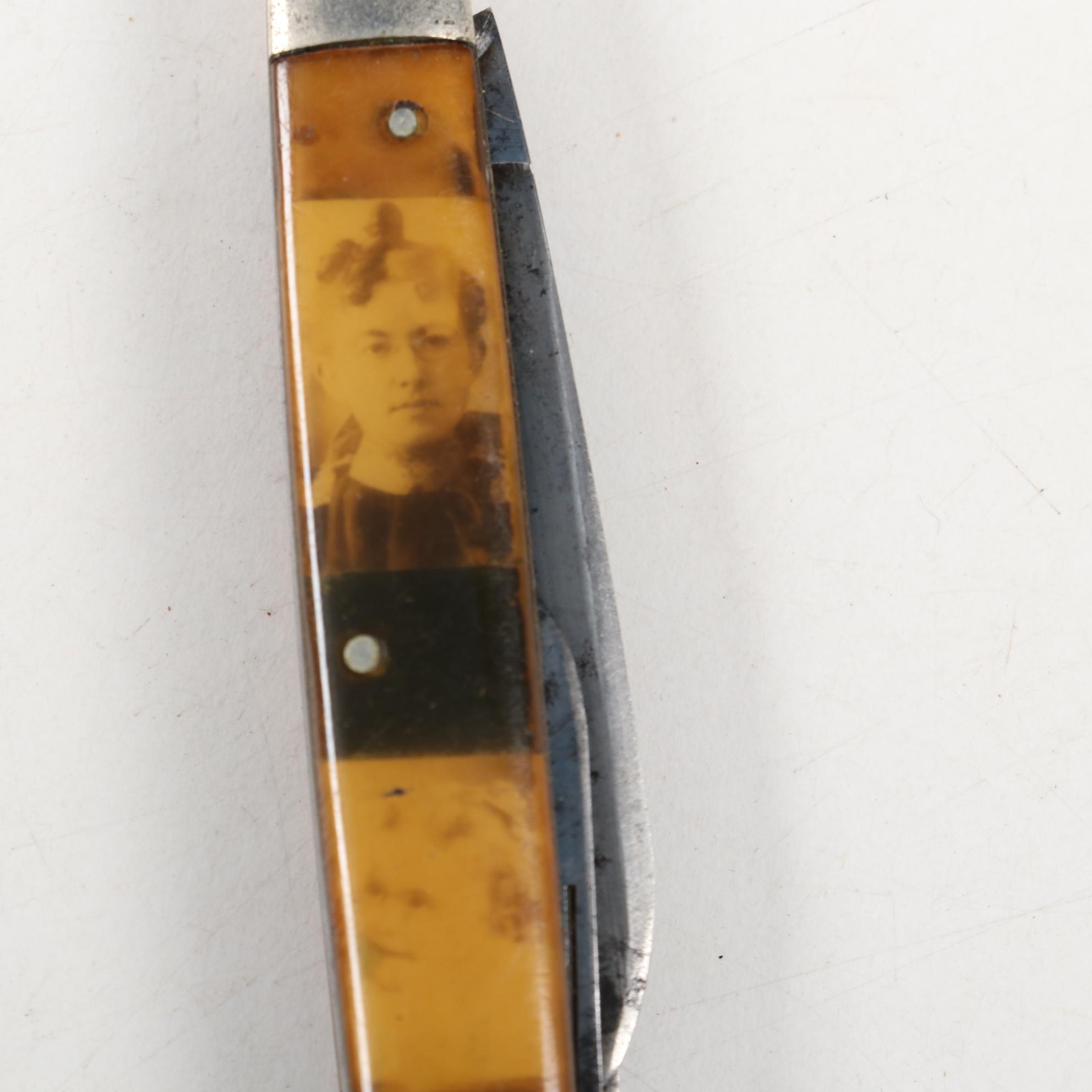 N. C. Co. of Canton Ohio Novelty Picture Knife of Alfred T. Hicks of Maine