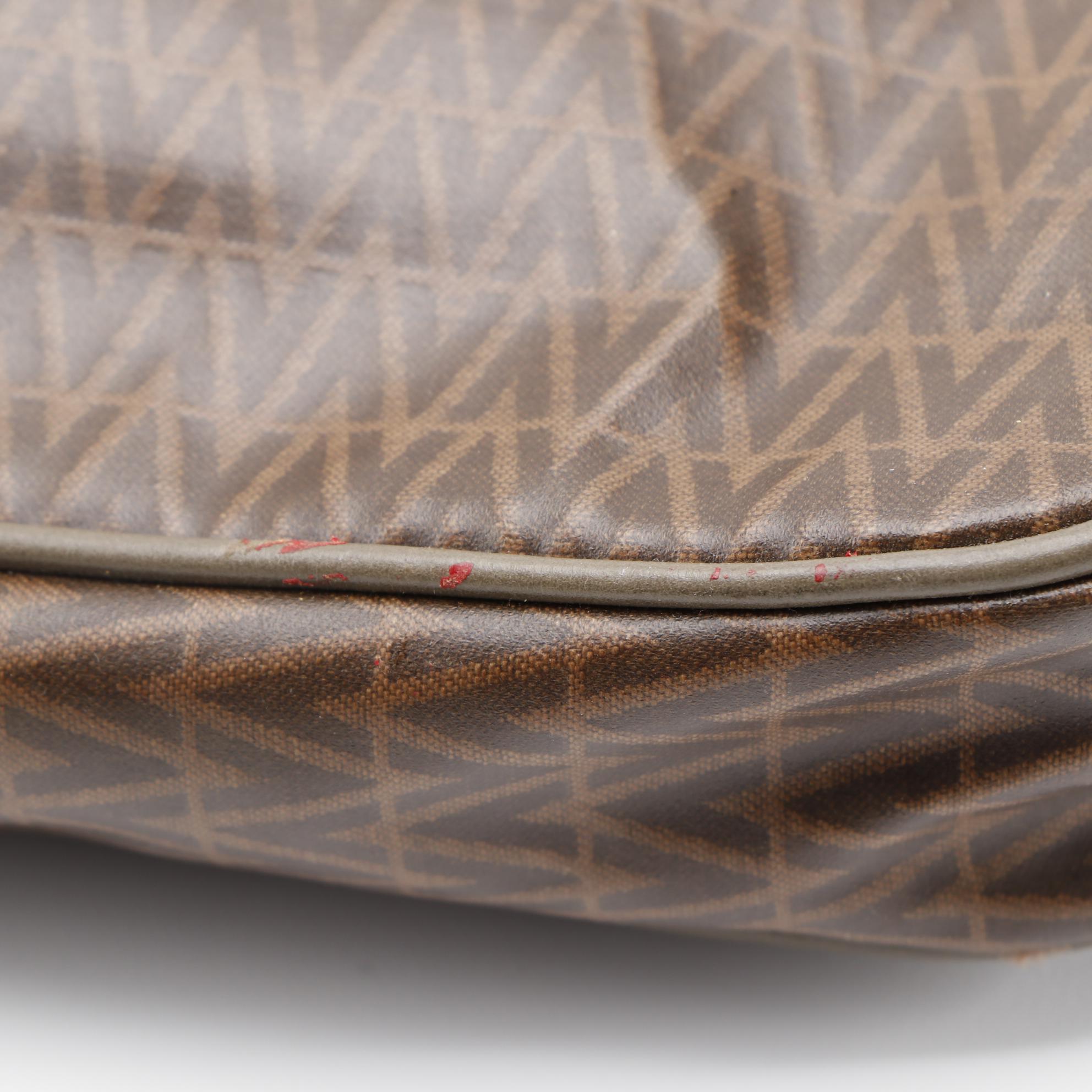 Valentino Toiletry Bag and Accessory Pouch in Signature Monogram Vinyl