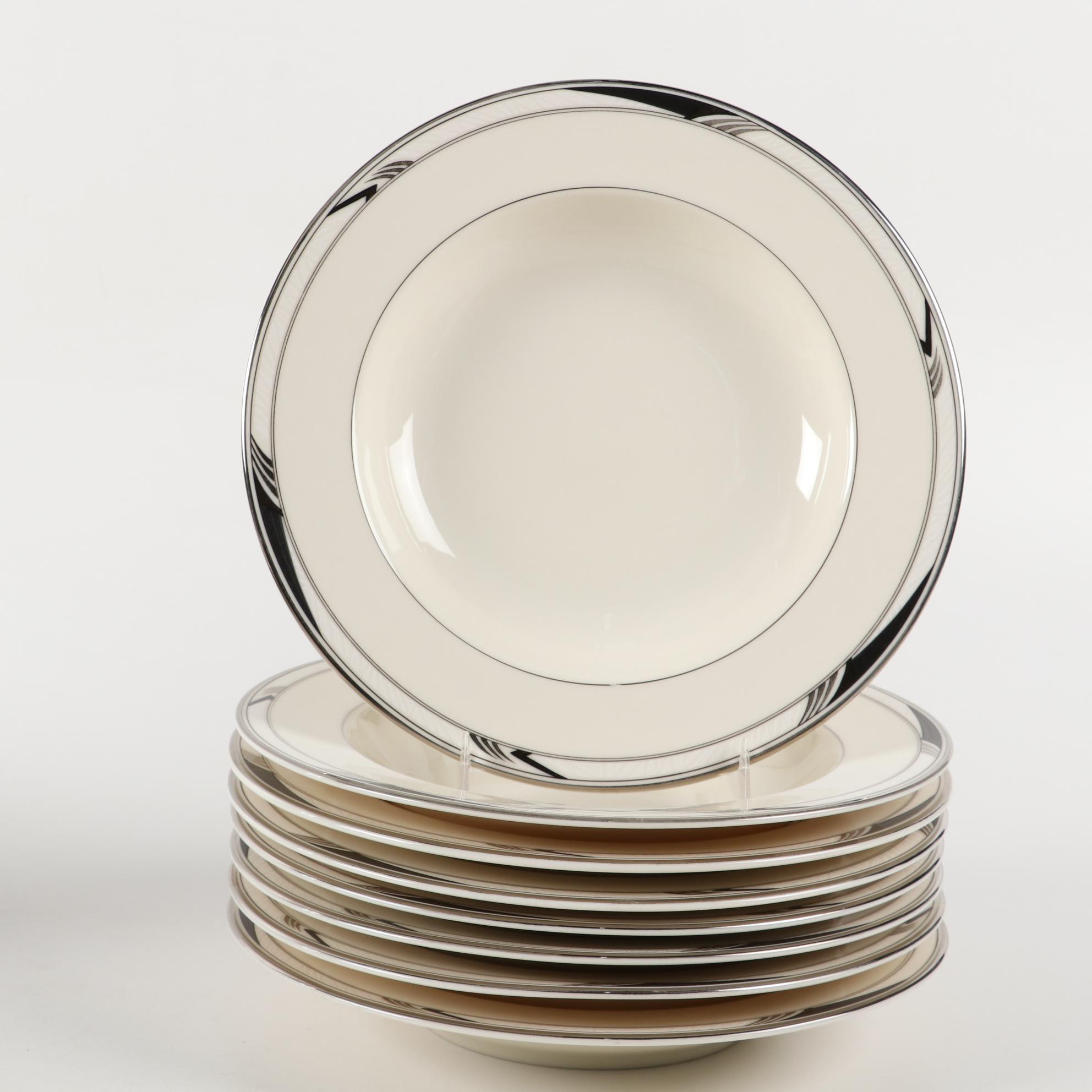 Oscar de la Renta "Ransom" Bone China Dinnerware, Late 20th Century