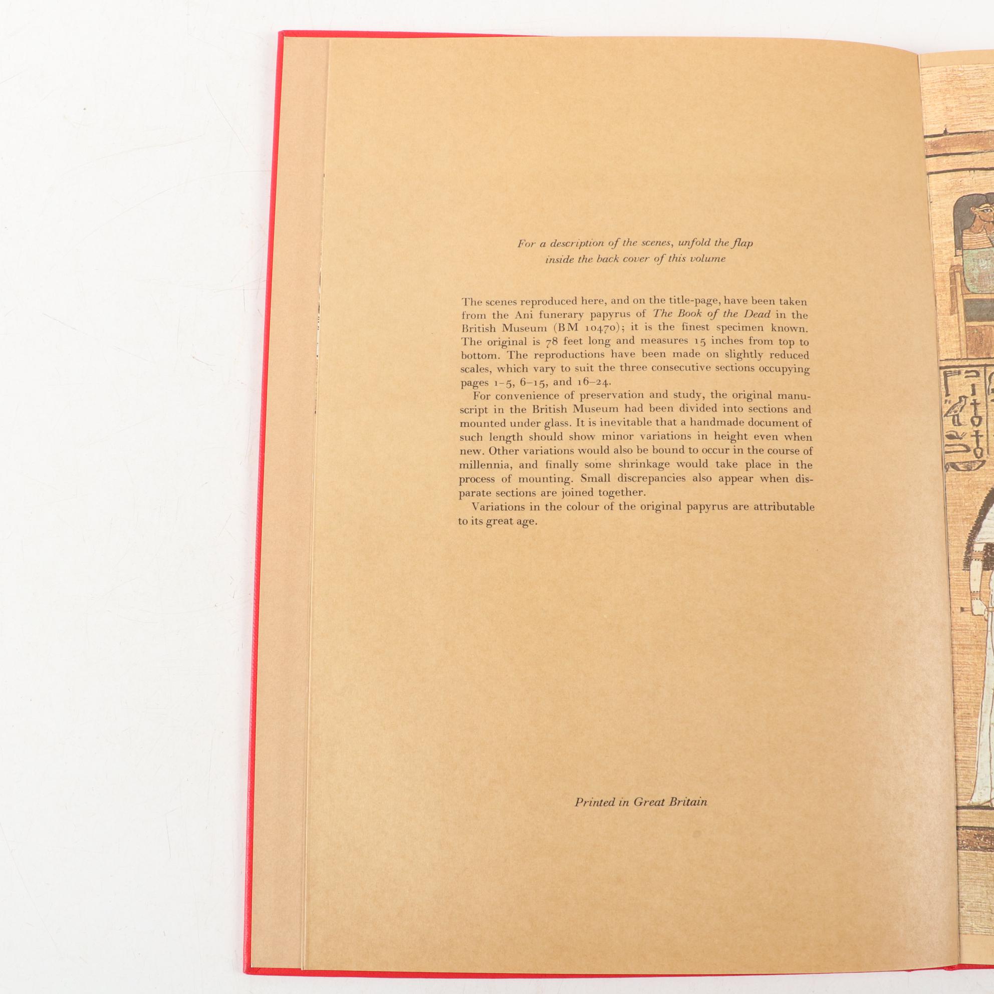 Limited Editions Club "The Book of the Dead" Two-Volume Set, 1972