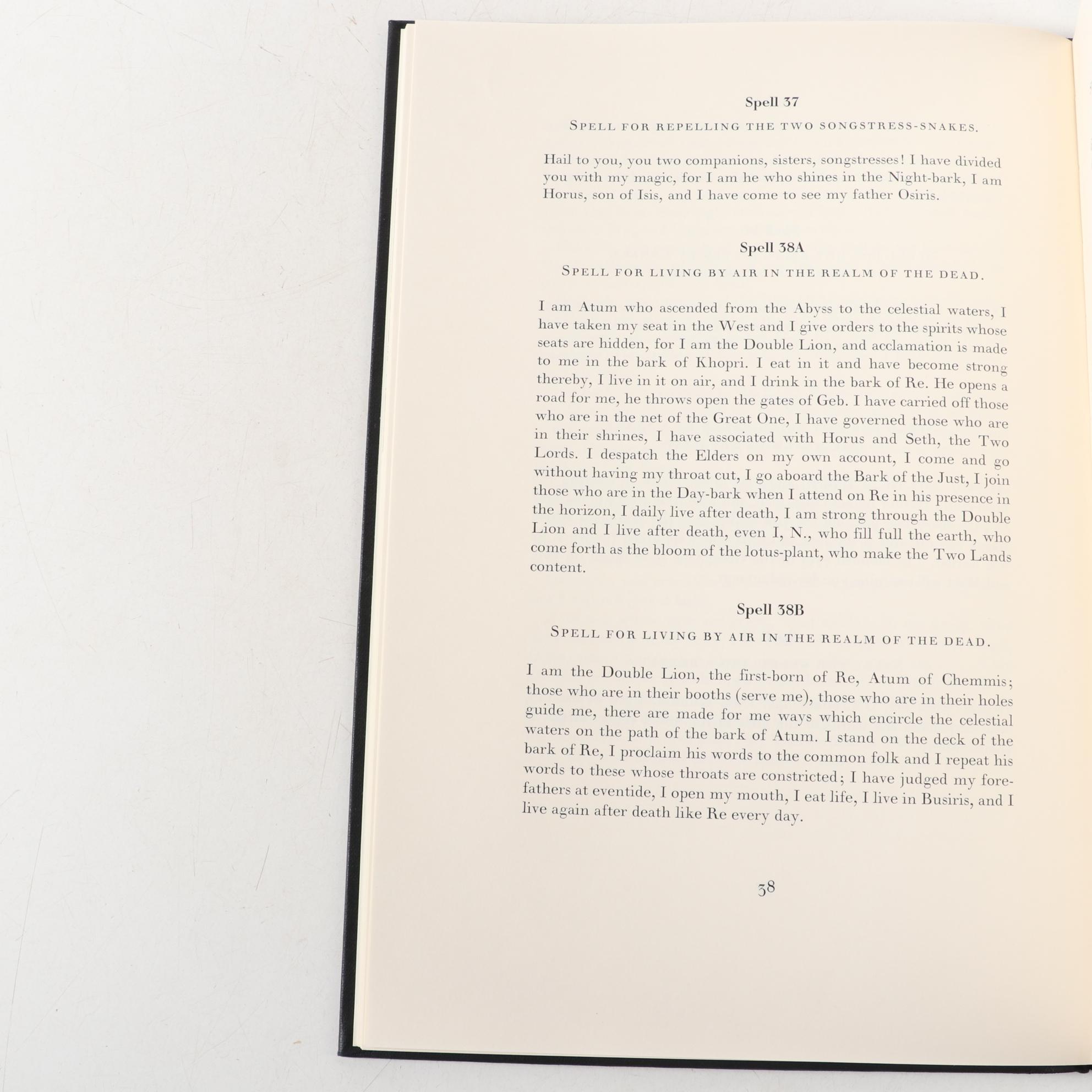 Limited Editions Club "The Book of the Dead" Two-Volume Set, 1972