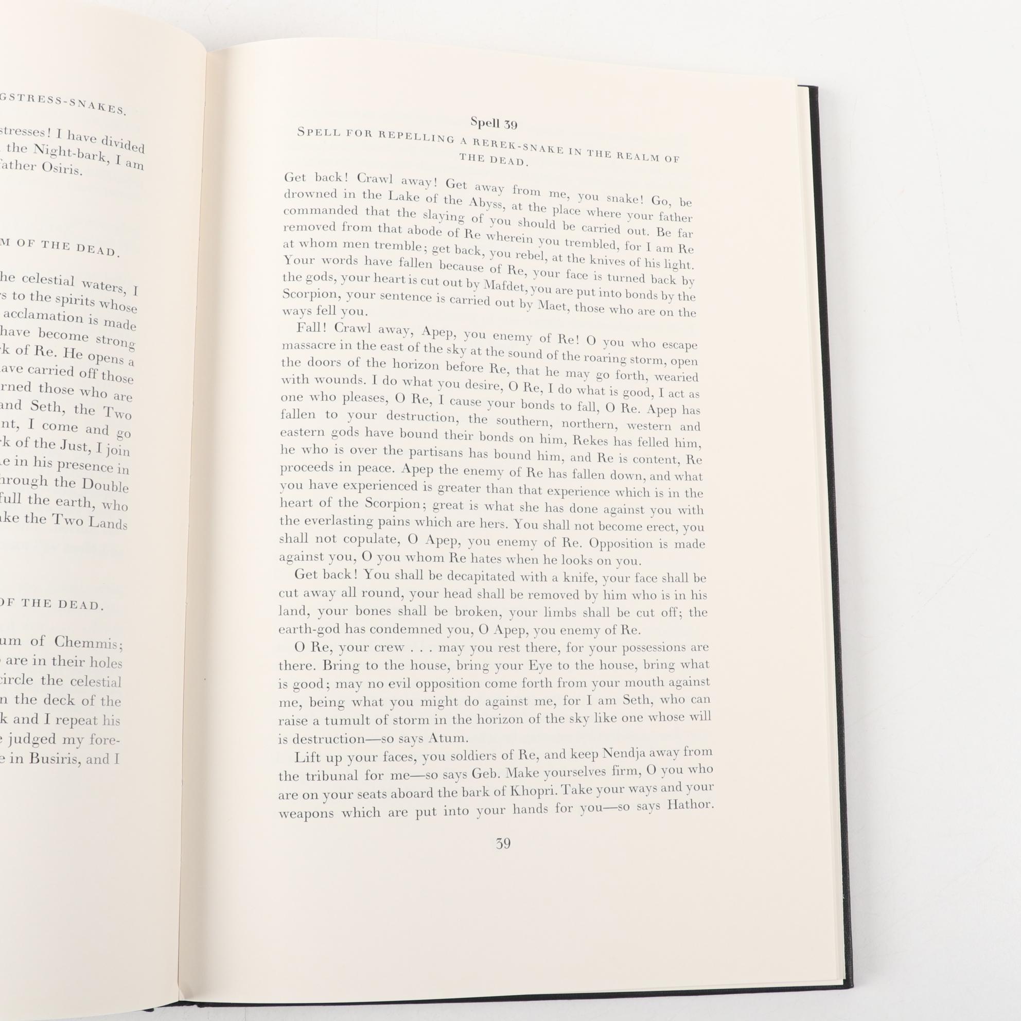 Limited Editions Club "The Book of the Dead" Two-Volume Set, 1972