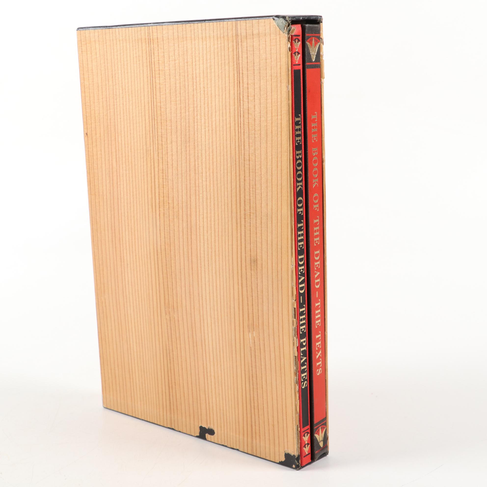 Limited Editions Club "The Book of the Dead" Two-Volume Set, 1972