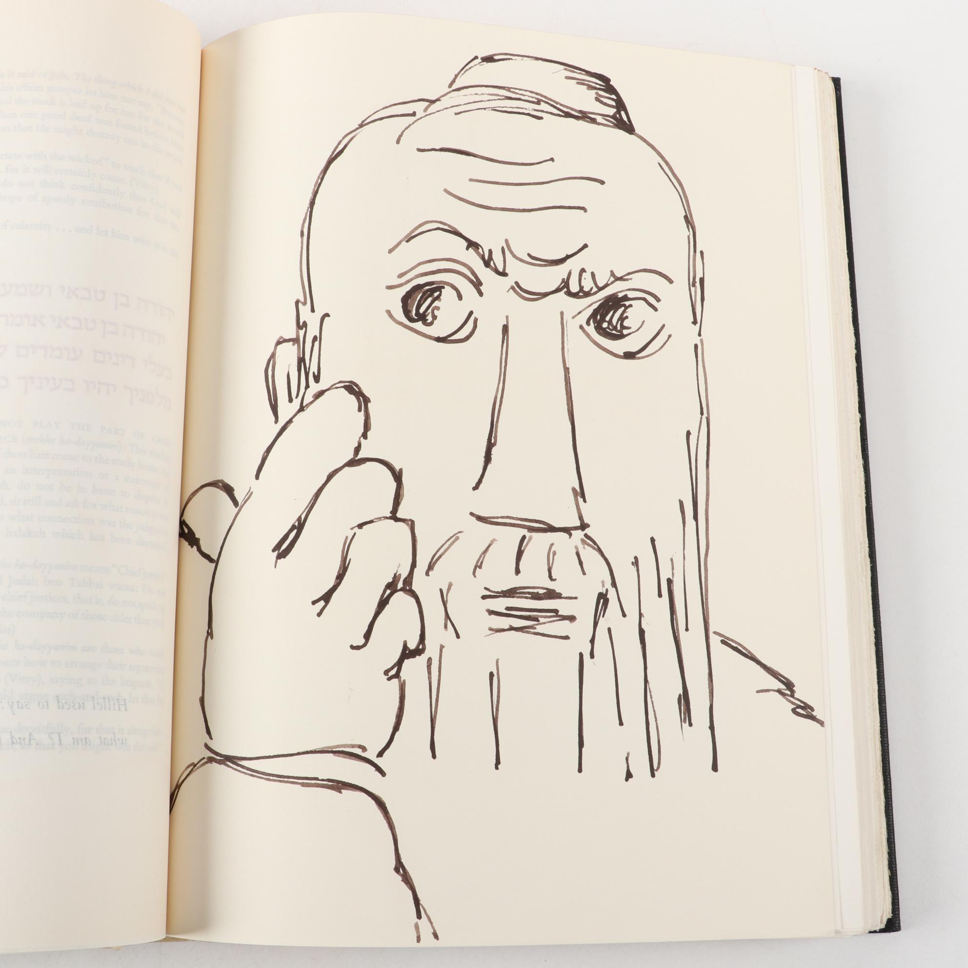 Signed Limited Editions Club "The Living Talmud" Edited by Judah Goldin, 1960