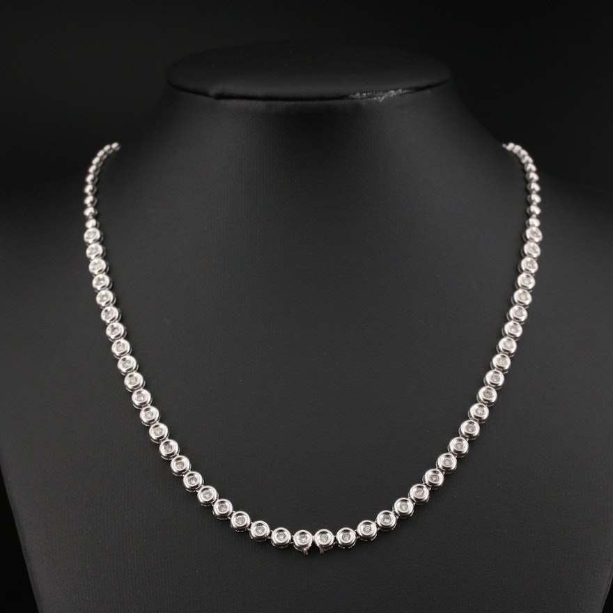 18K 1.32 CTW Diamond Necklace