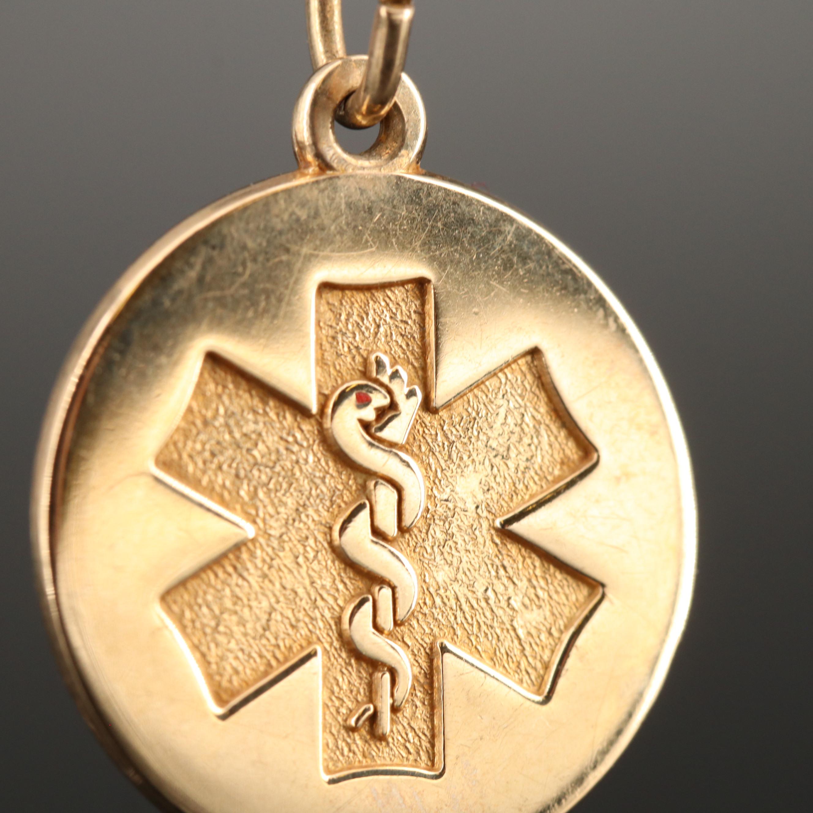 10K Medical Emergency Alert Pendant
