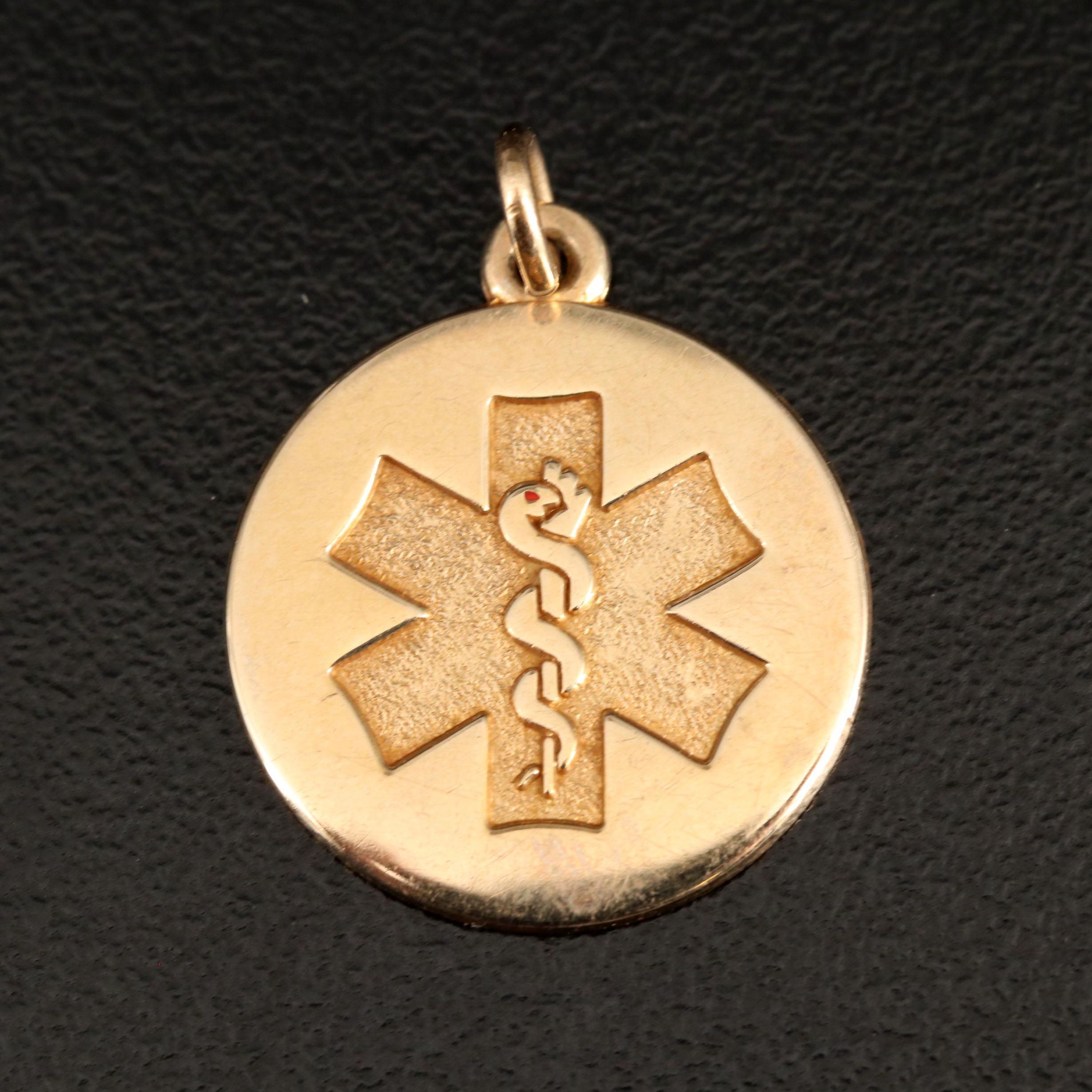 10K Medical Emergency Alert Pendant