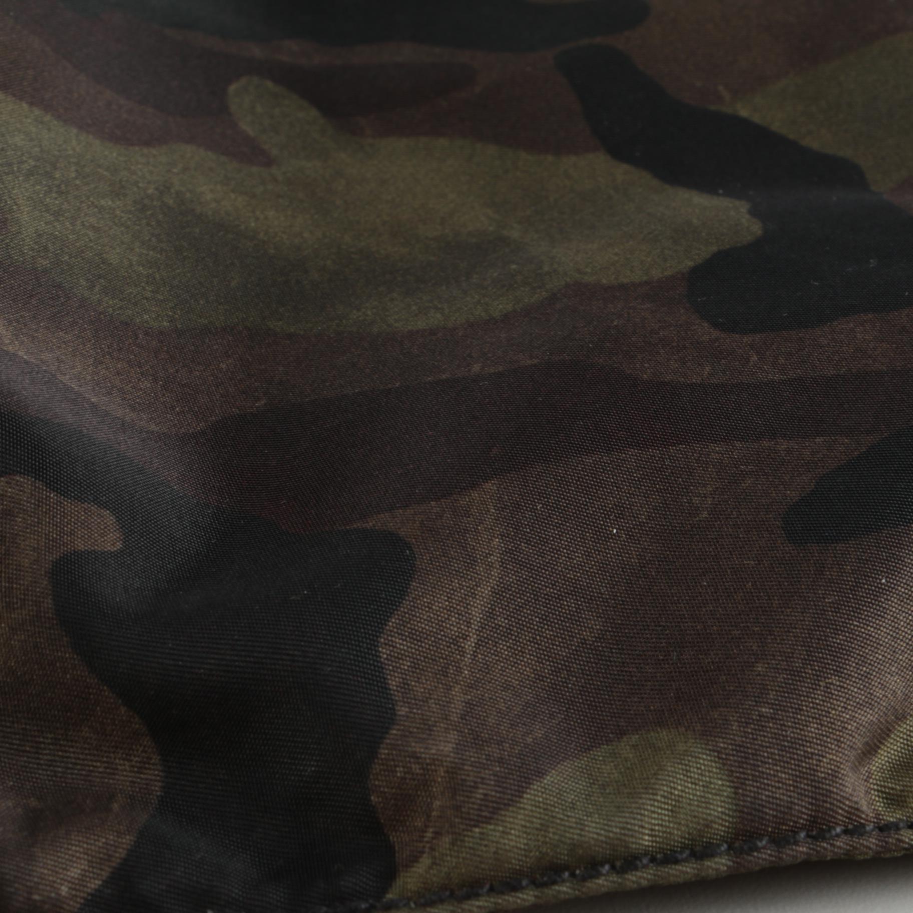 Prada Camo Tessuto Nylon Shoulder Bag