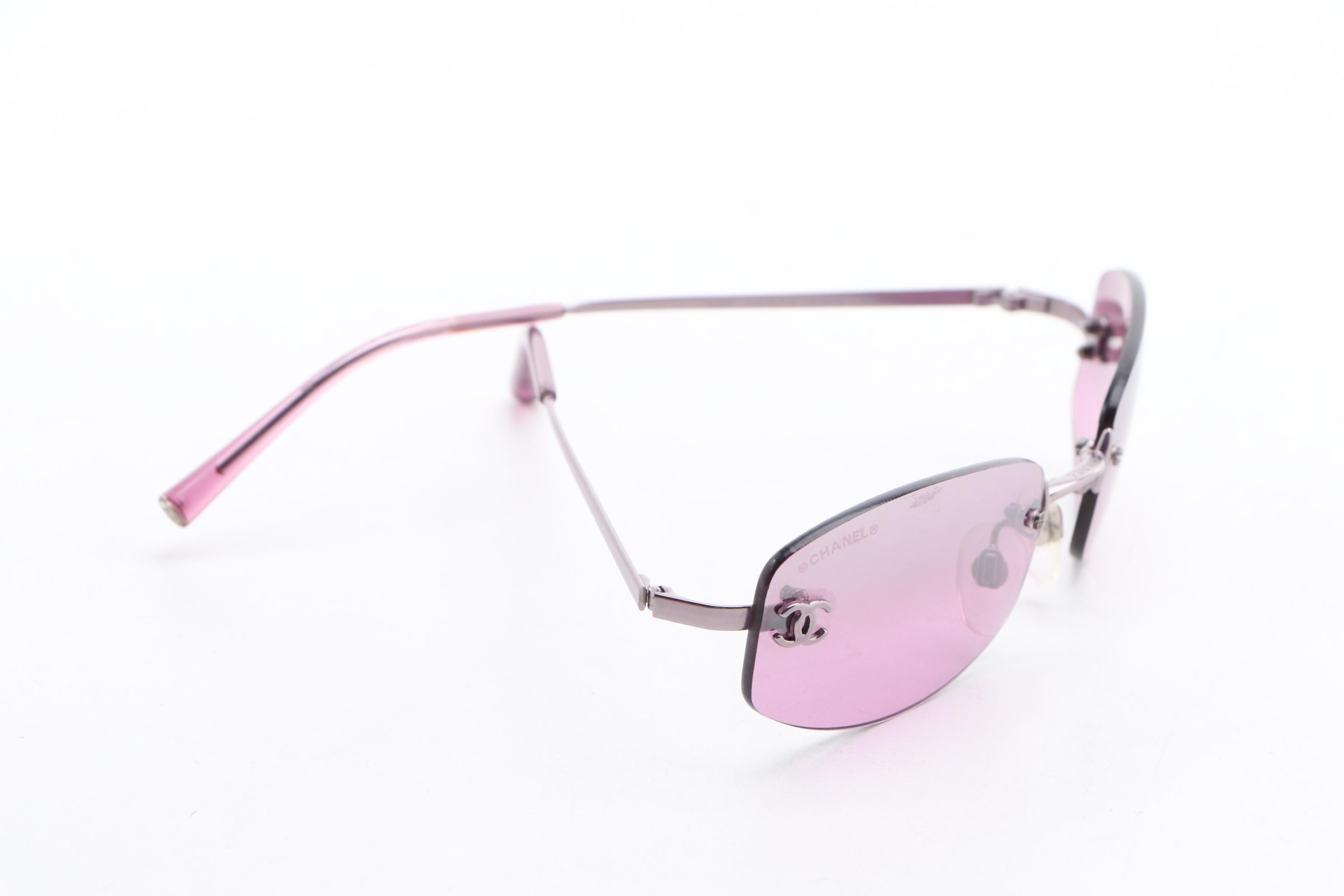 Chanel 4002 Purple Gradient Tint Sunglasses