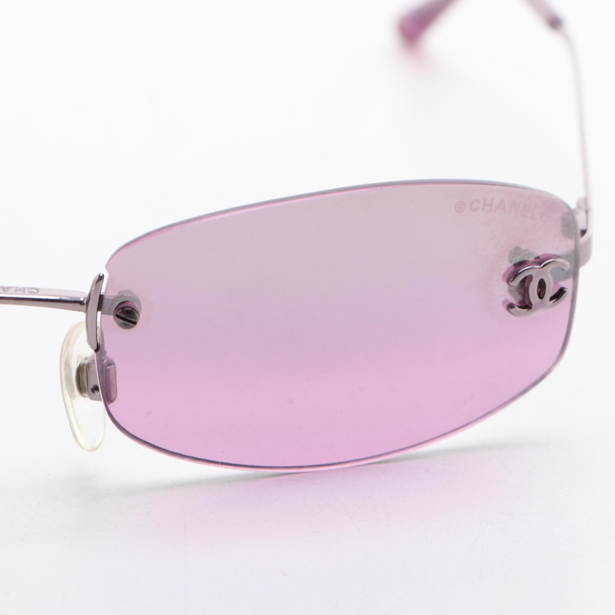 Chanel 4002 Purple Gradient Tint Sunglasses