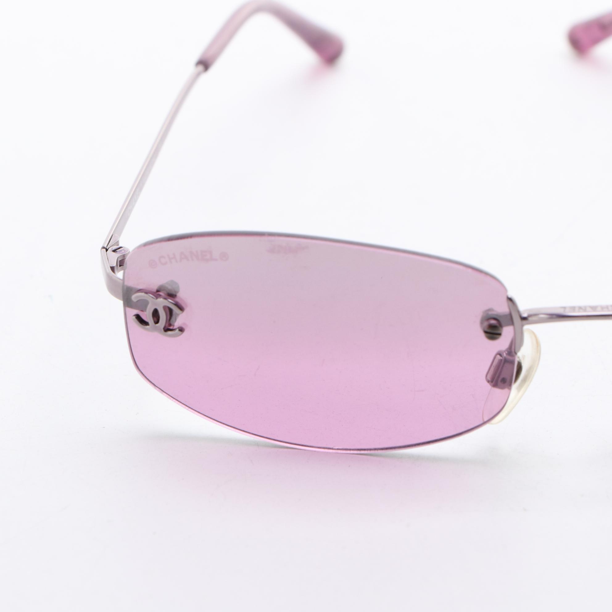 Chanel 4002 Purple Gradient Tint Sunglasses