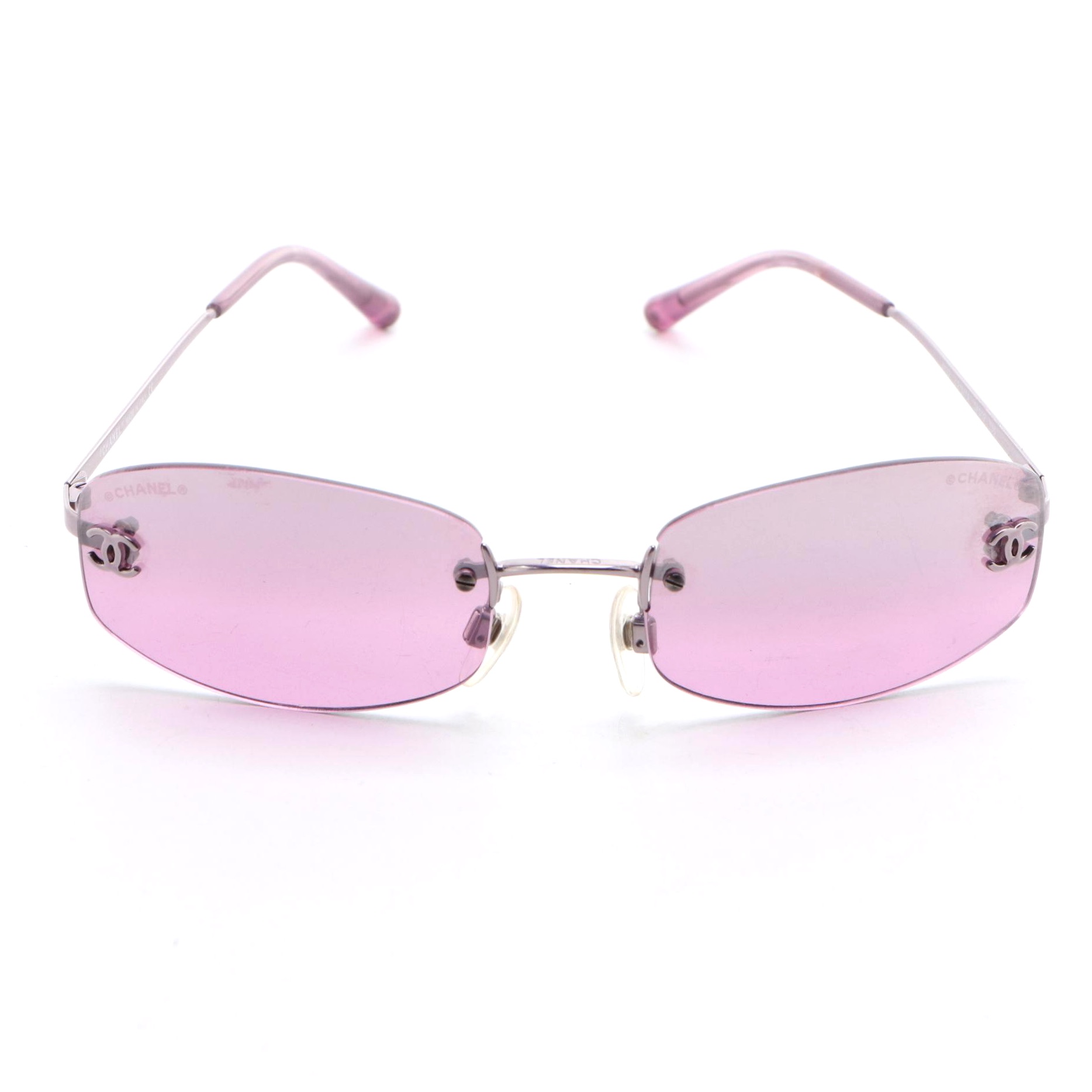Chanel 4002 Purple Gradient Tint Sunglasses