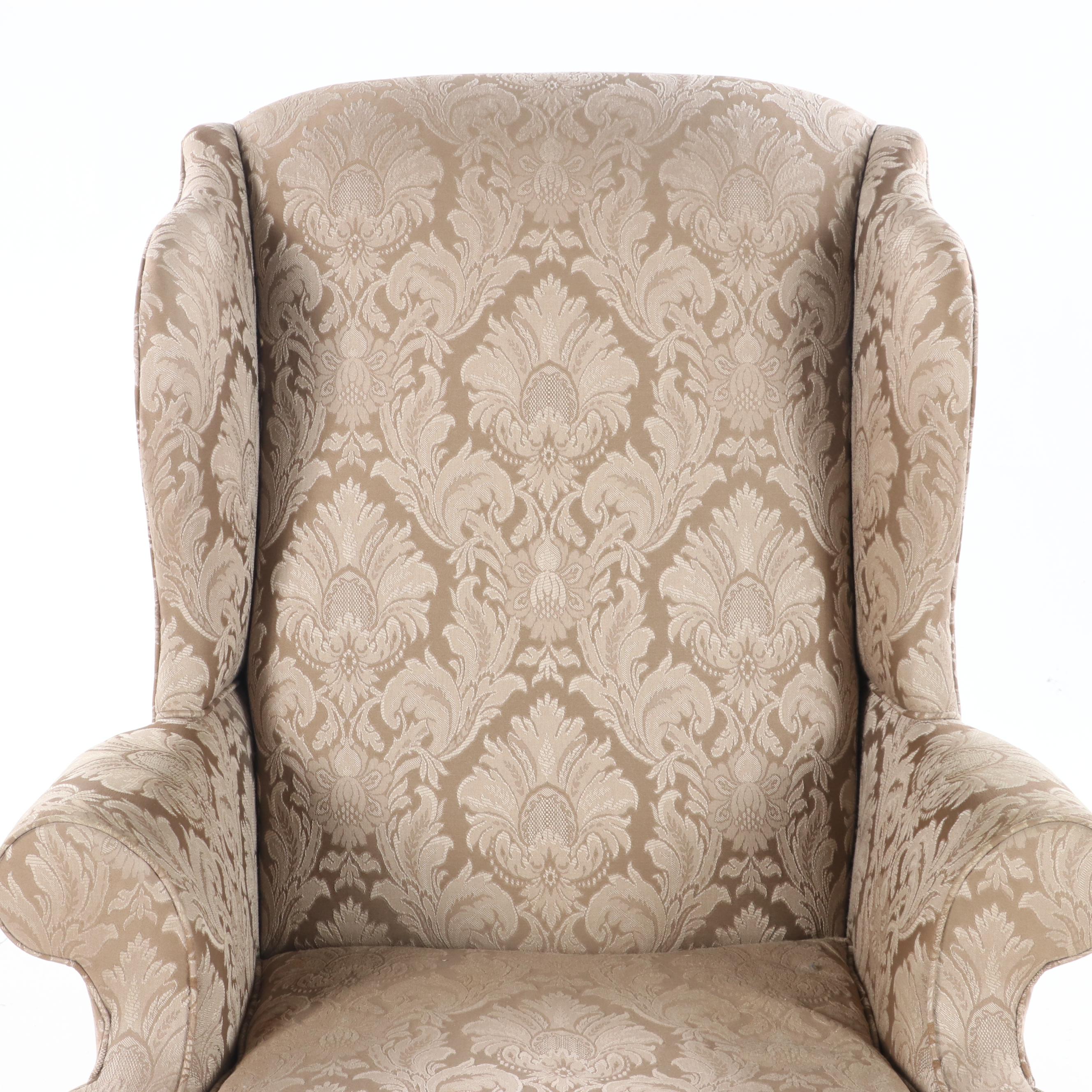 Fairfield Chippendale Style Wingback Armchair