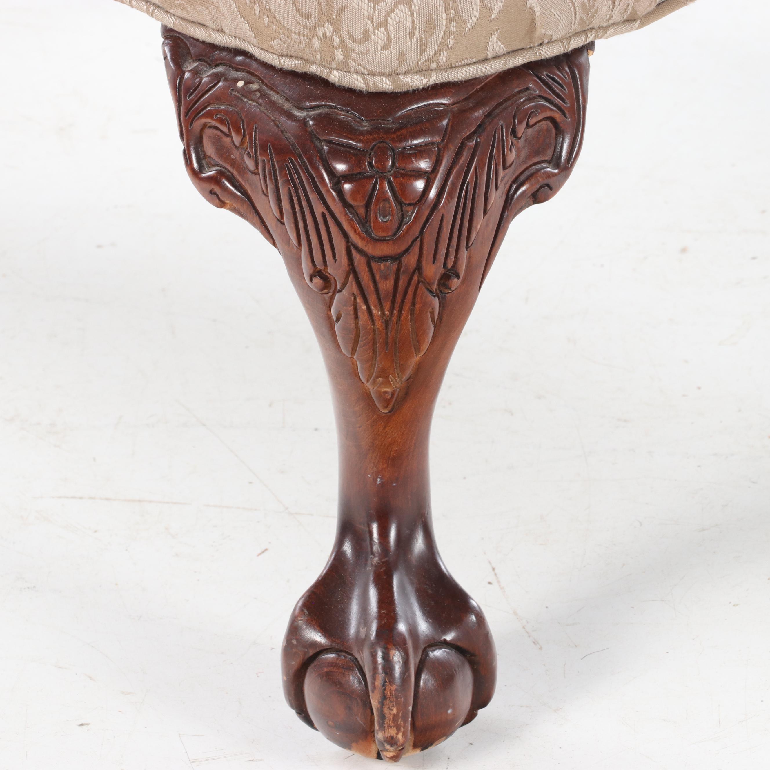 Fairfield Chippendale Style Wingback Armchair