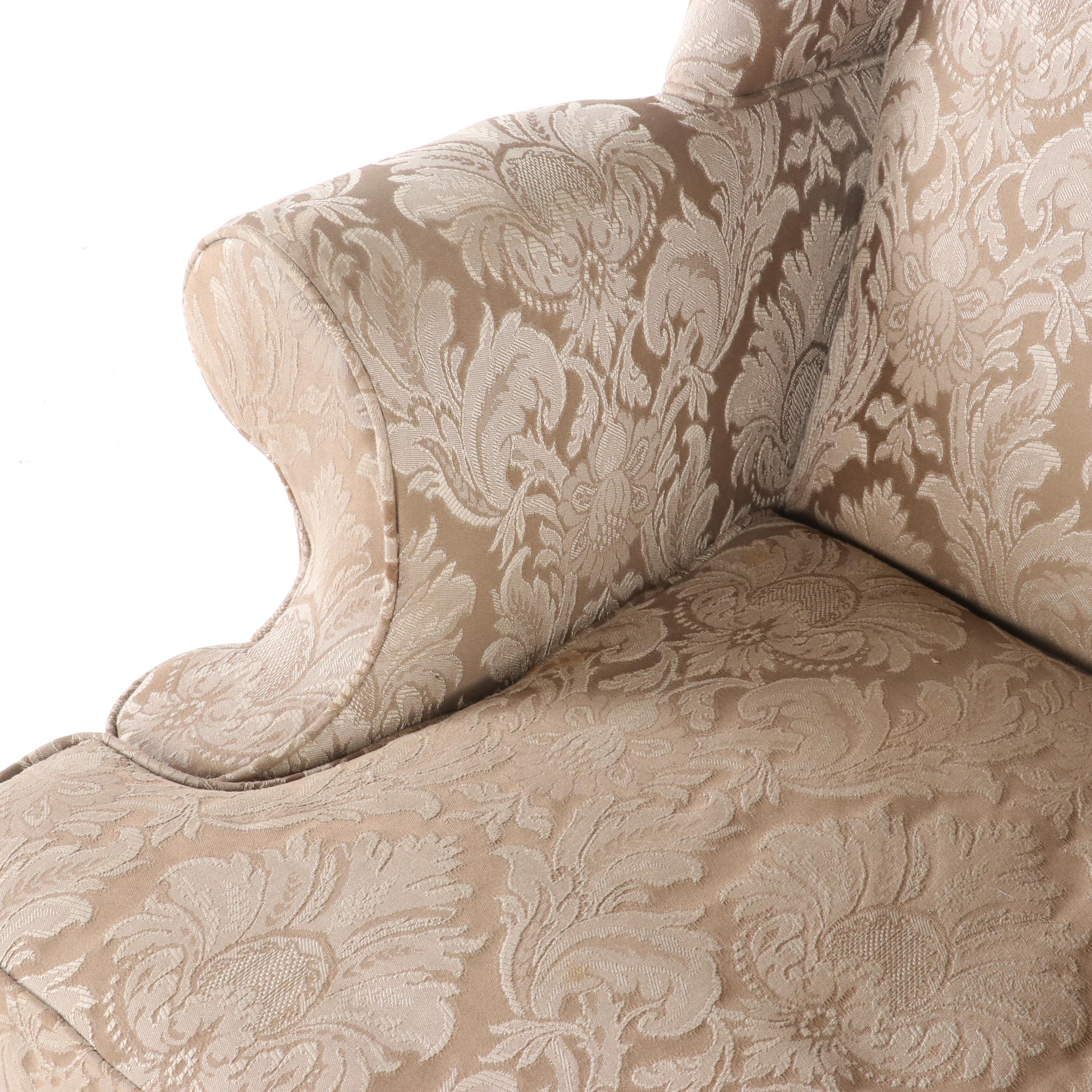 Fairfield Chippendale Style Wingback Armchair