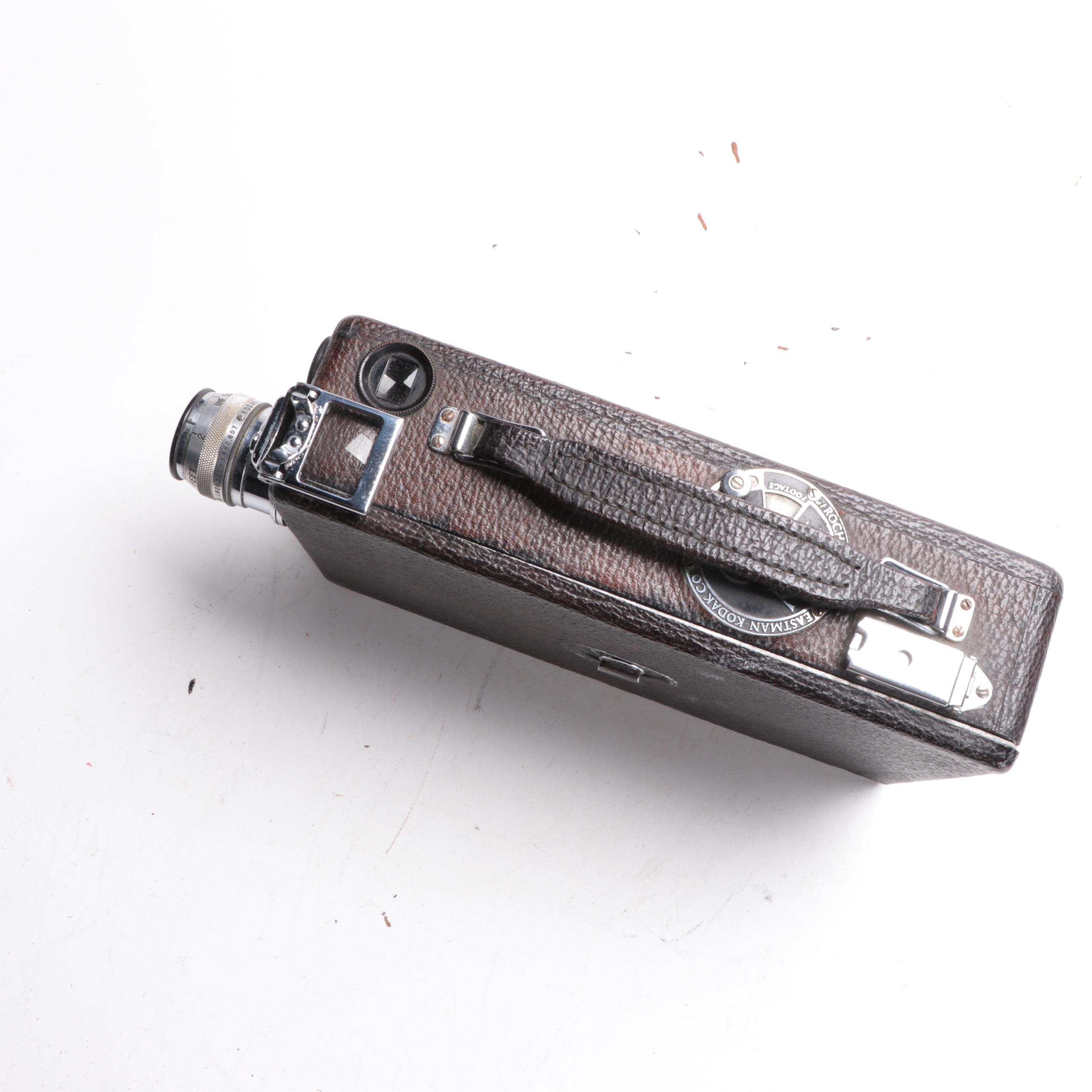 Ciné-Kodak Model K Movie Camera in Fitted Case