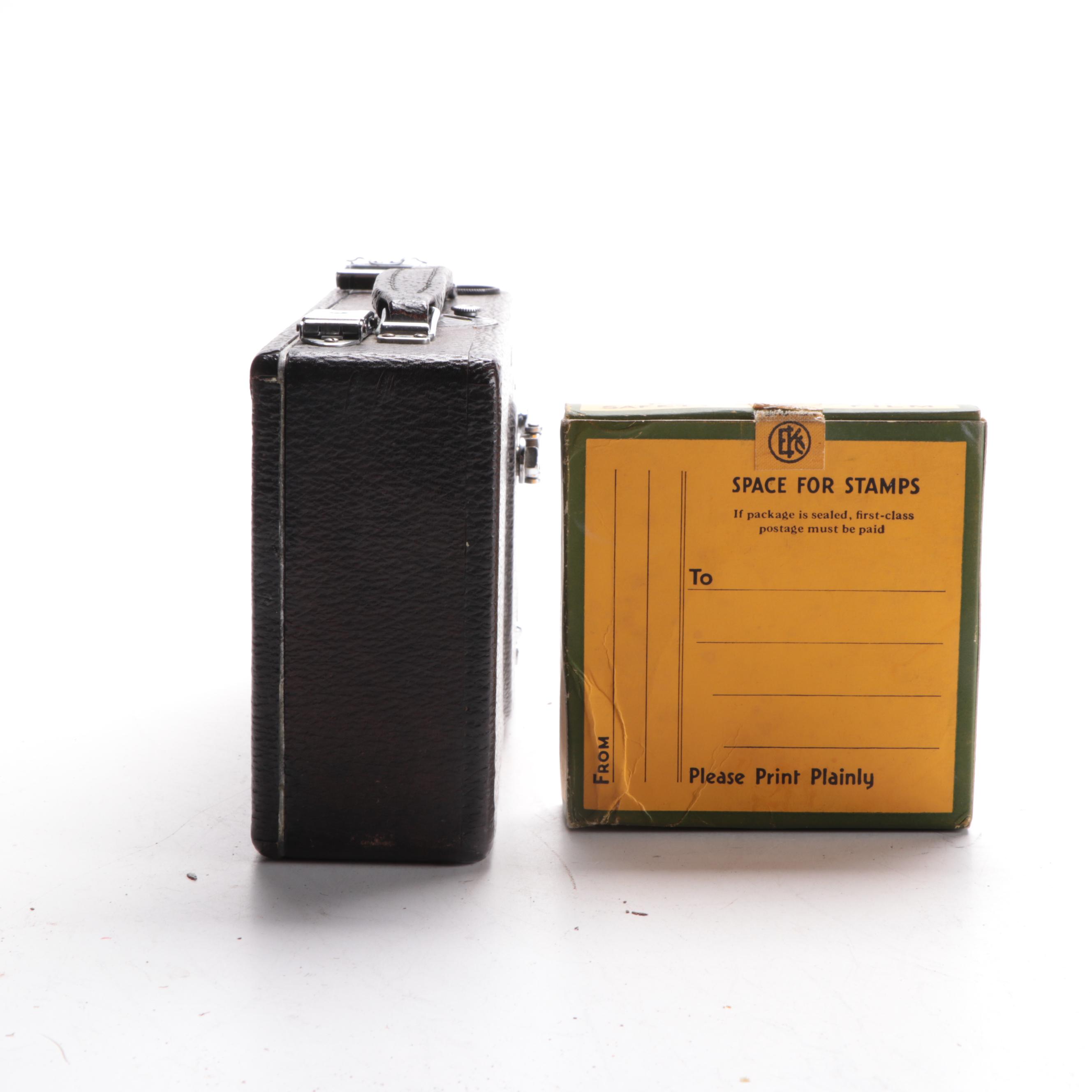 Ciné-Kodak Model K Movie Camera in Fitted Case