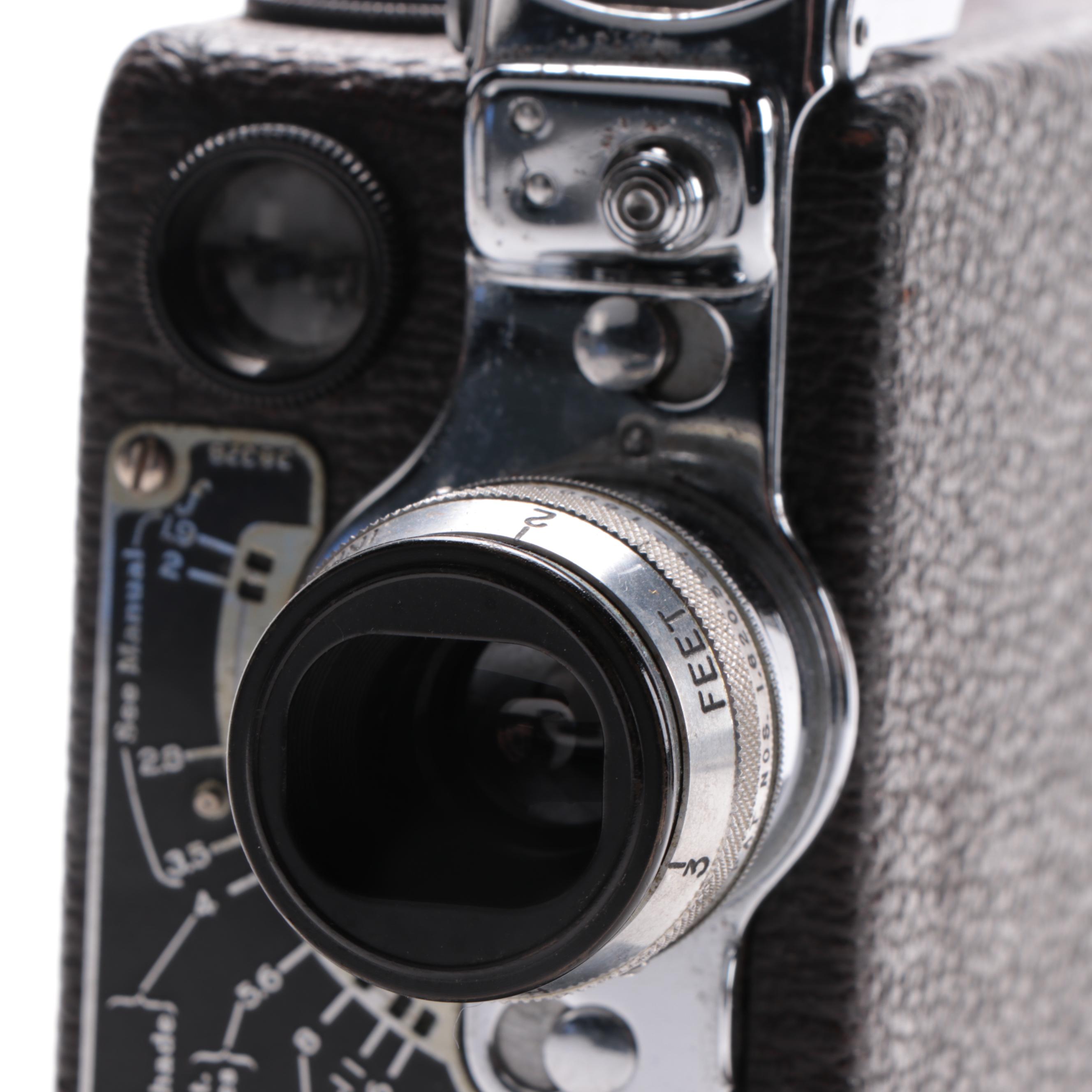 Ciné-Kodak Model K Movie Camera in Fitted Case