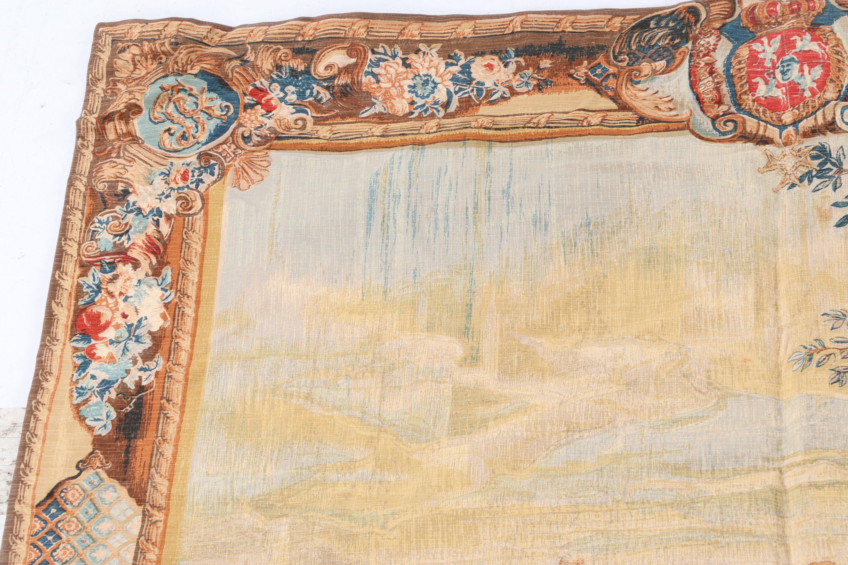 Editions d'Art de Rambouillet Printed Tapestry after "Le Concert Mois d'Avril"