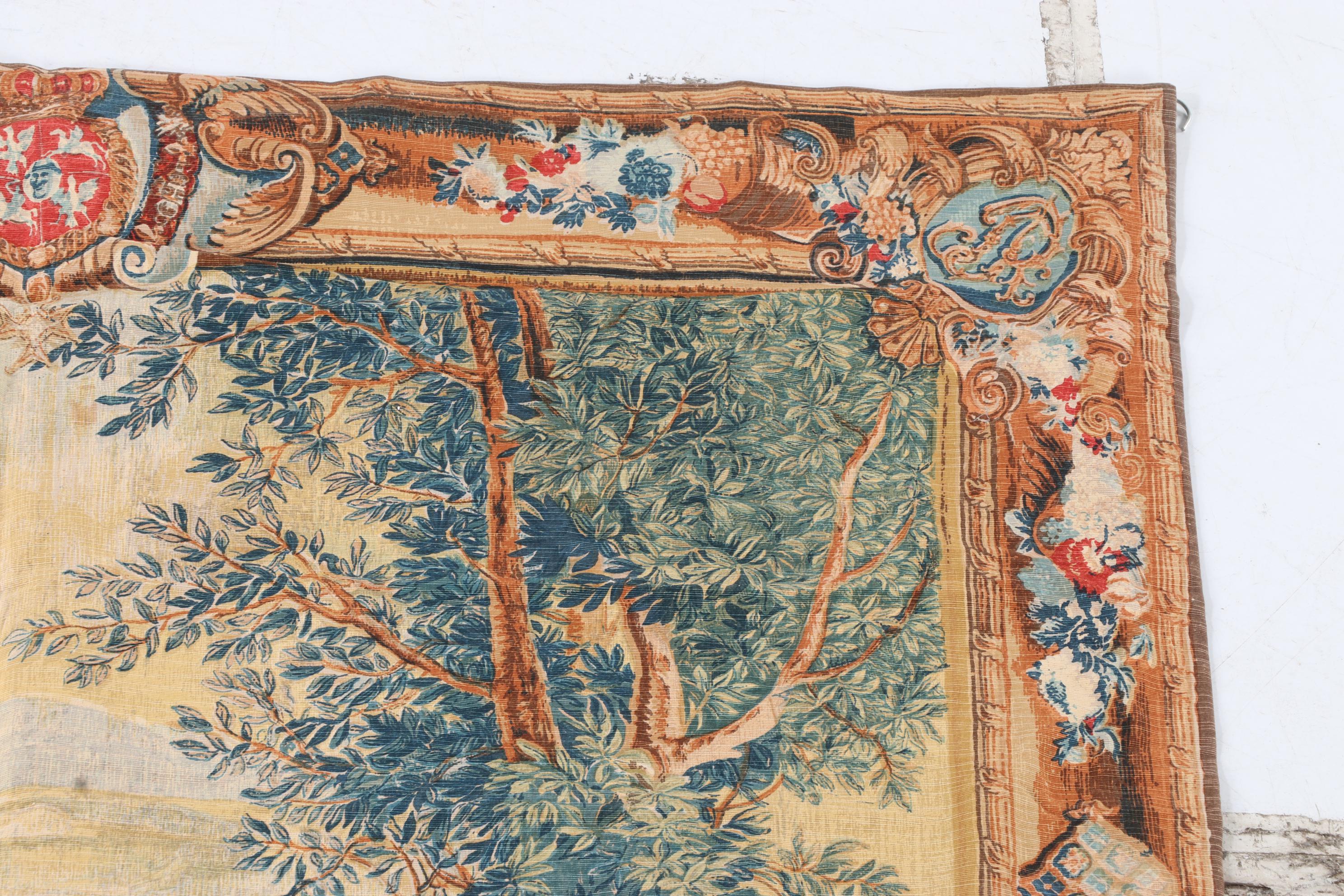 Editions d'Art de Rambouillet Printed Tapestry after "Le Concert Mois d'Avril"