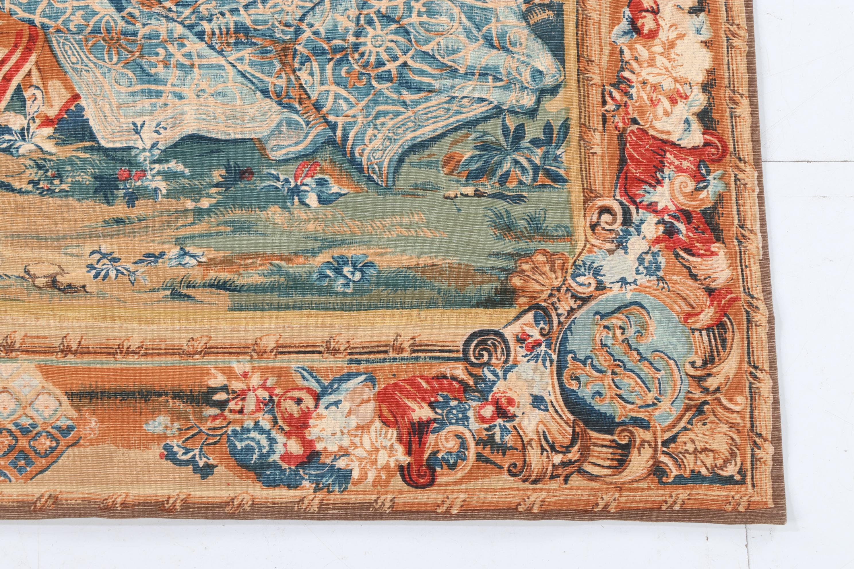 Editions d'Art de Rambouillet Printed Tapestry after "Le Concert Mois d'Avril"