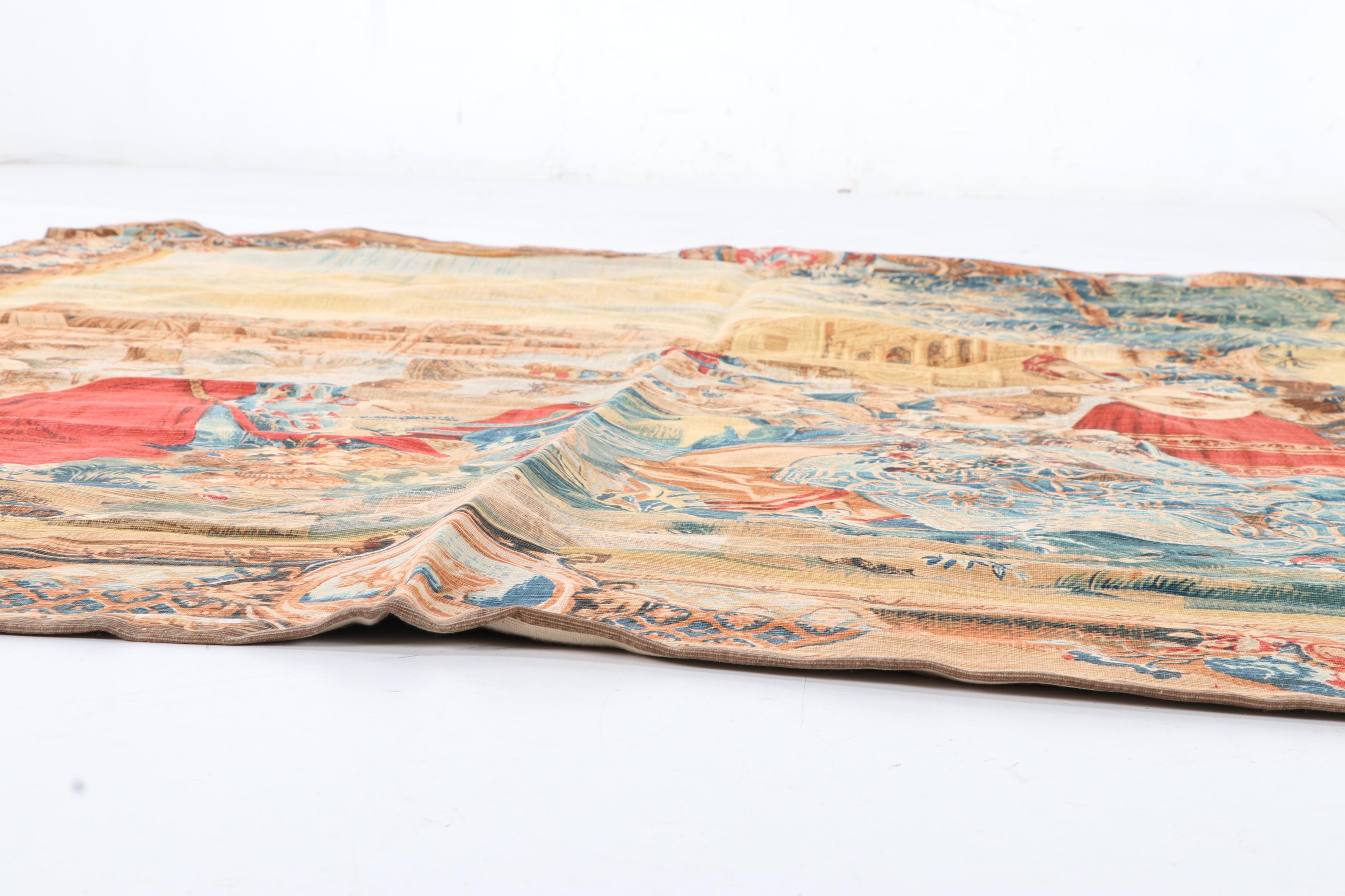 Editions d'Art de Rambouillet Printed Tapestry after "Le Concert Mois d'Avril"