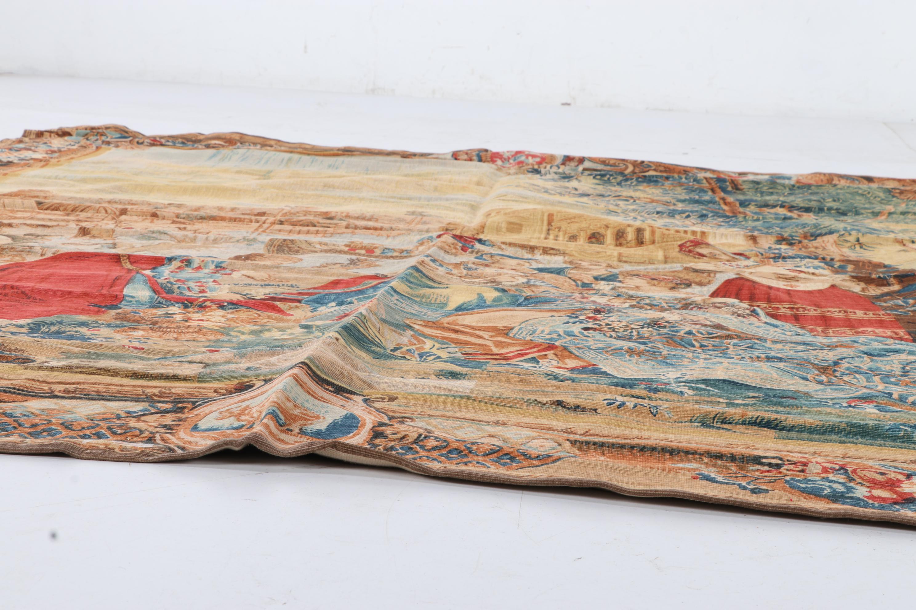 Editions d'Art de Rambouillet Printed Tapestry after "Le Concert Mois d'Avril"