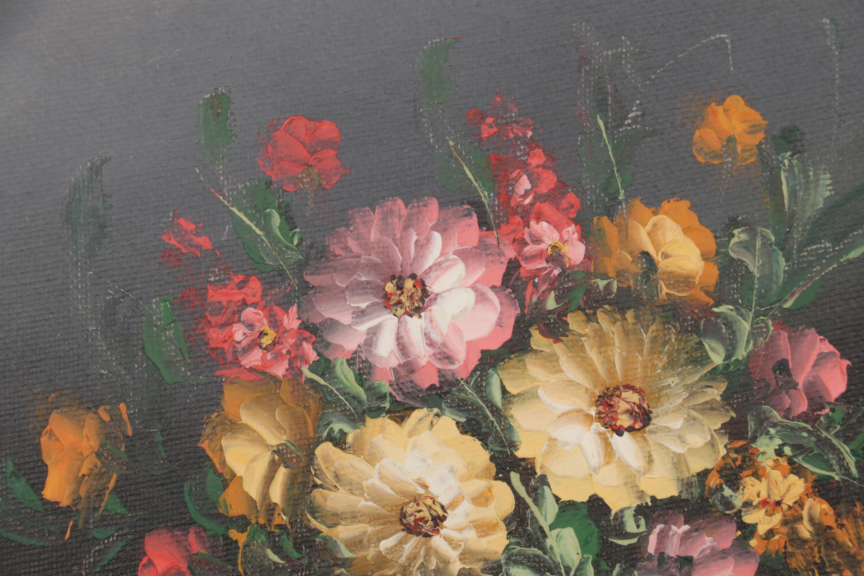 Miniature Oil Paintings of Floral Still Life