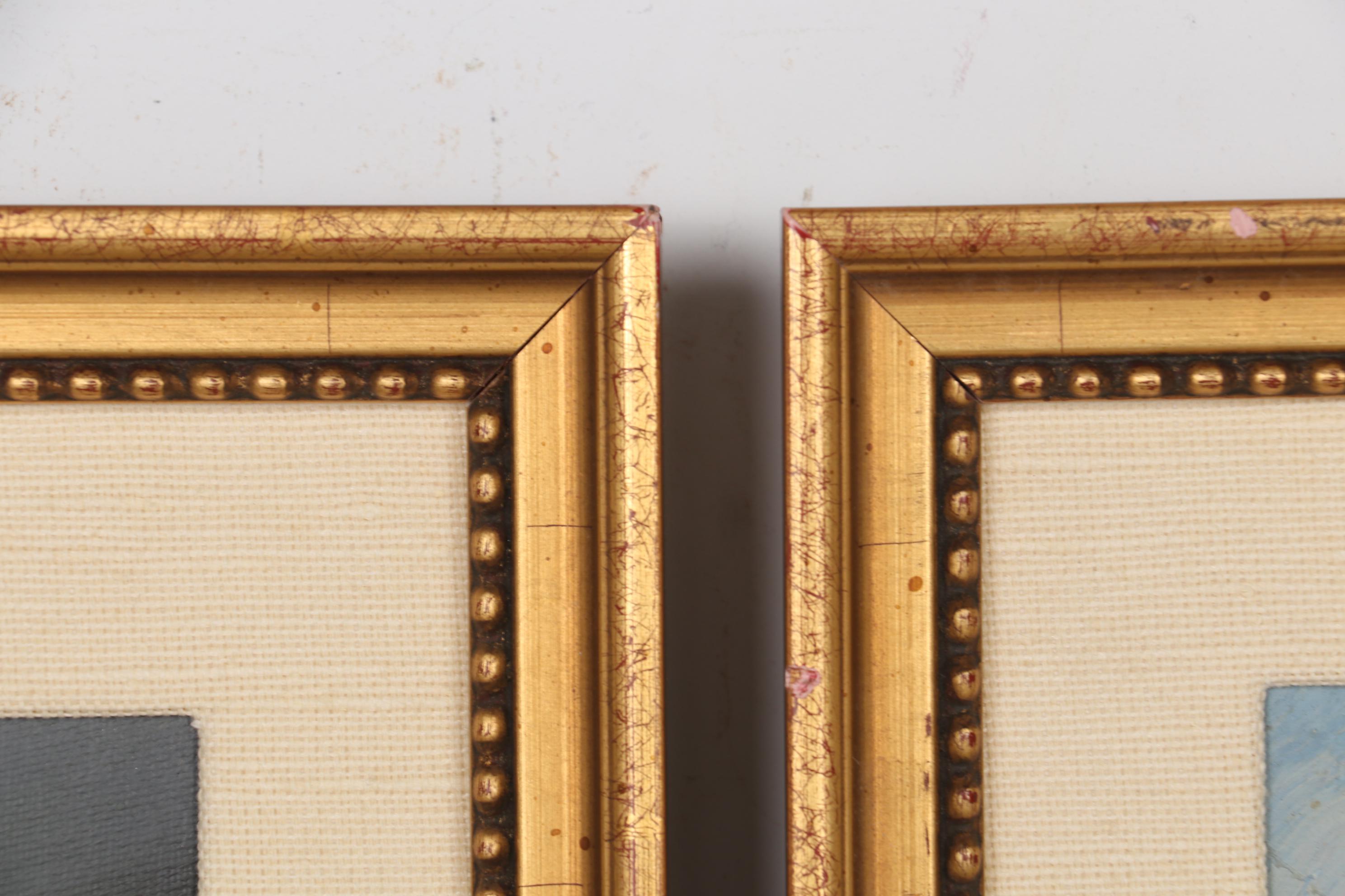 Miniature Oil Paintings of Floral Still Life