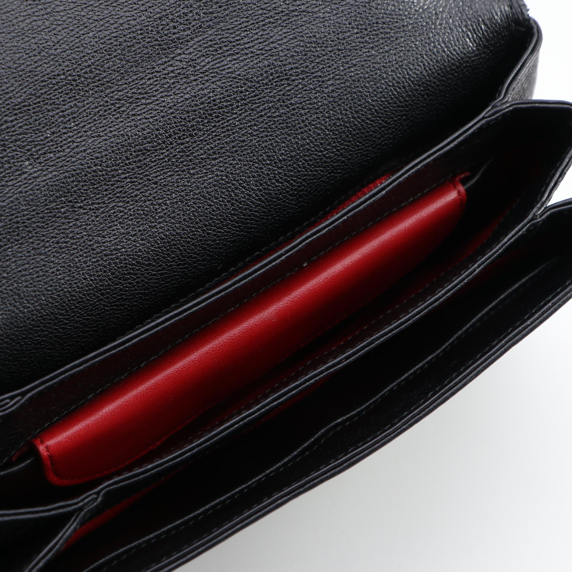 Prada Robot Flap Mixed Media Leather Shoulder Bag