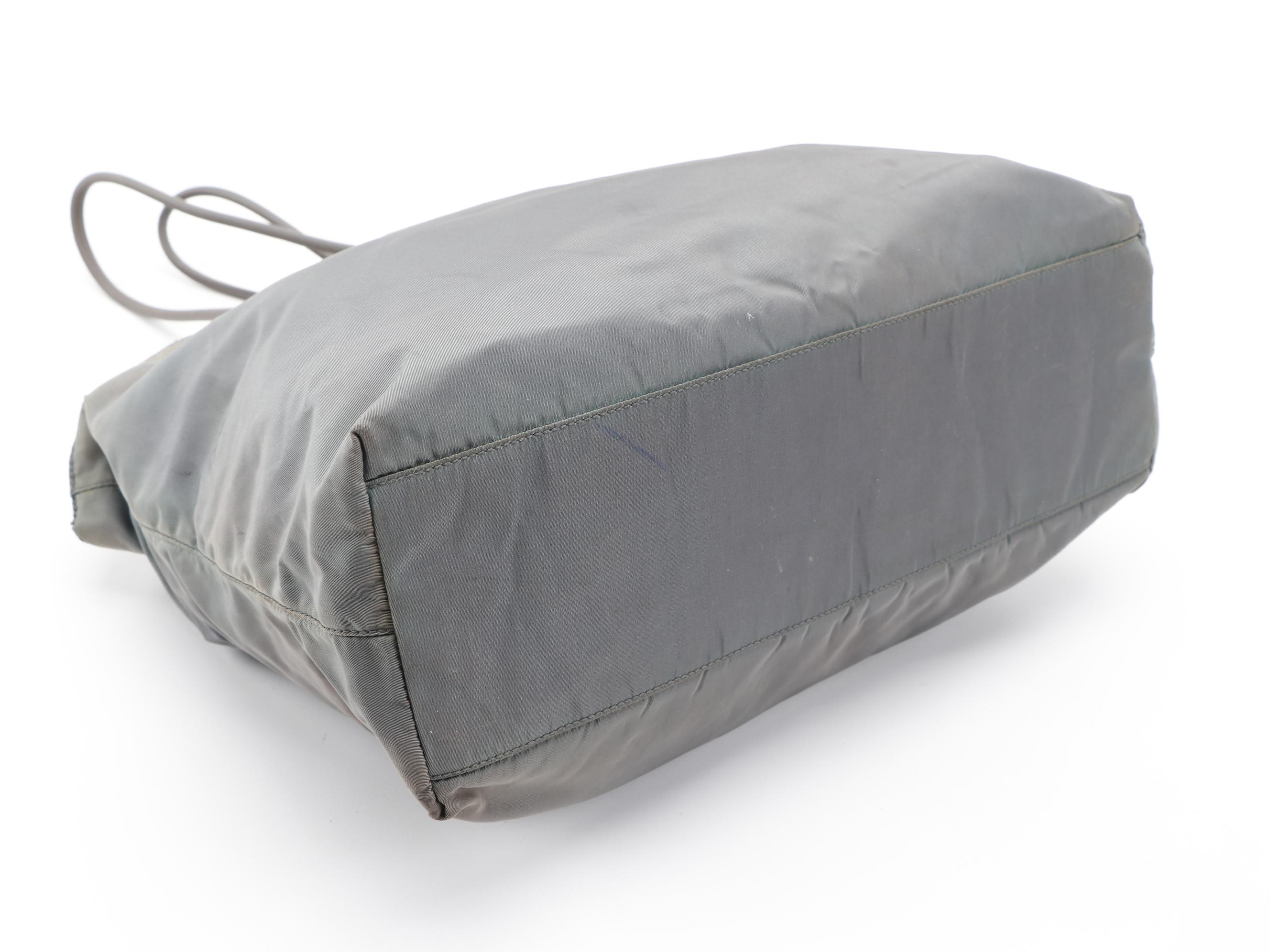 Prada City Tote Bag in Ardesia Tessuto Nylon