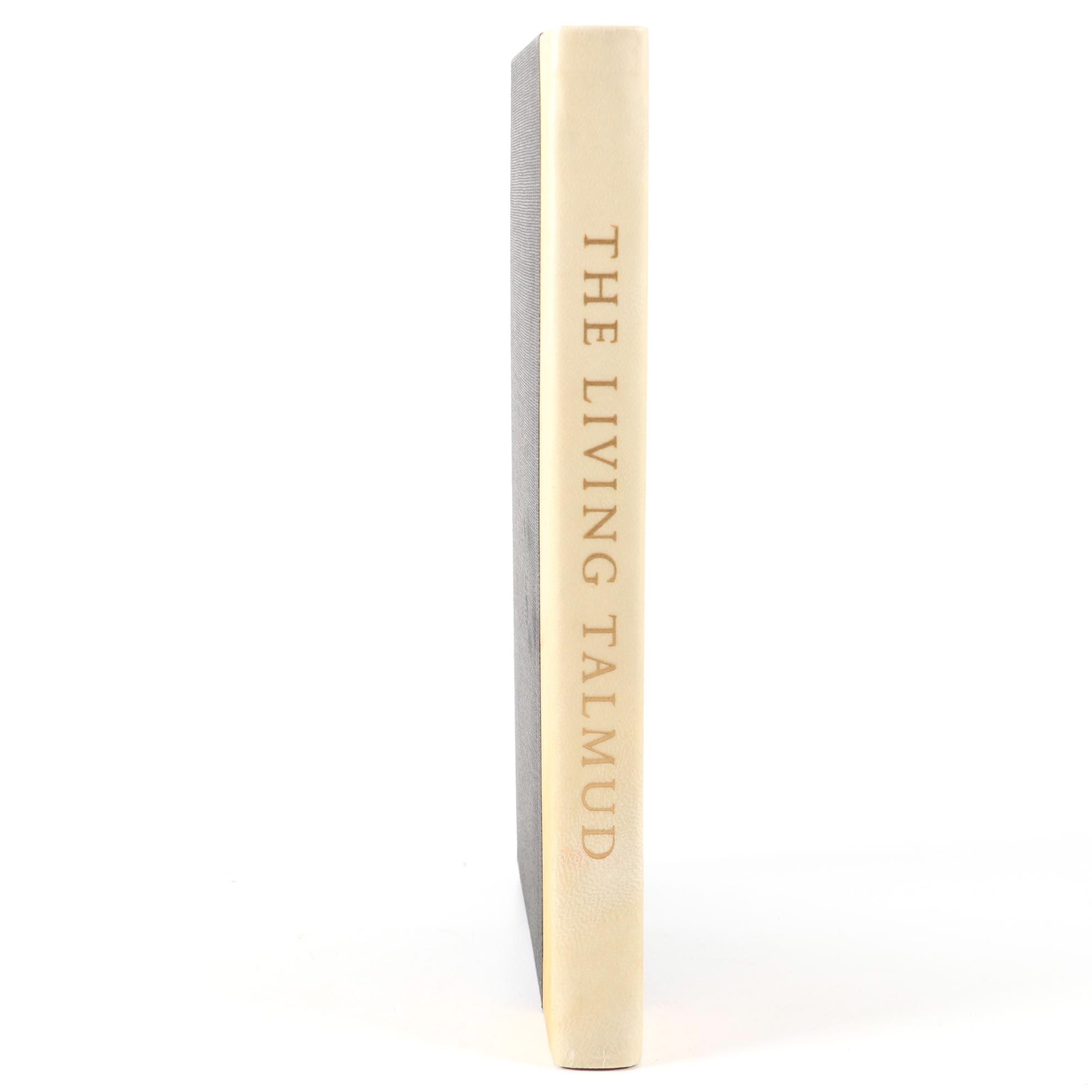 Signed Limited Editions Club "The Living Talmud" Edited by Judah Goldin, 1960