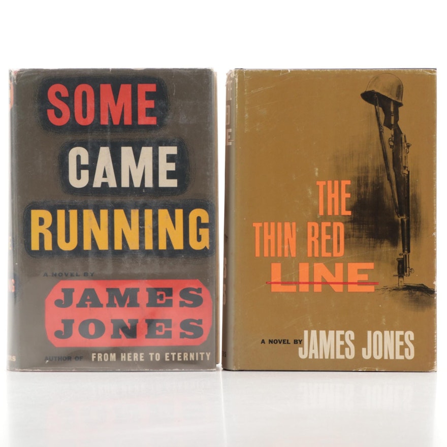 First Edition "Some Came Running" and "The Thin Red Line" by James Jones