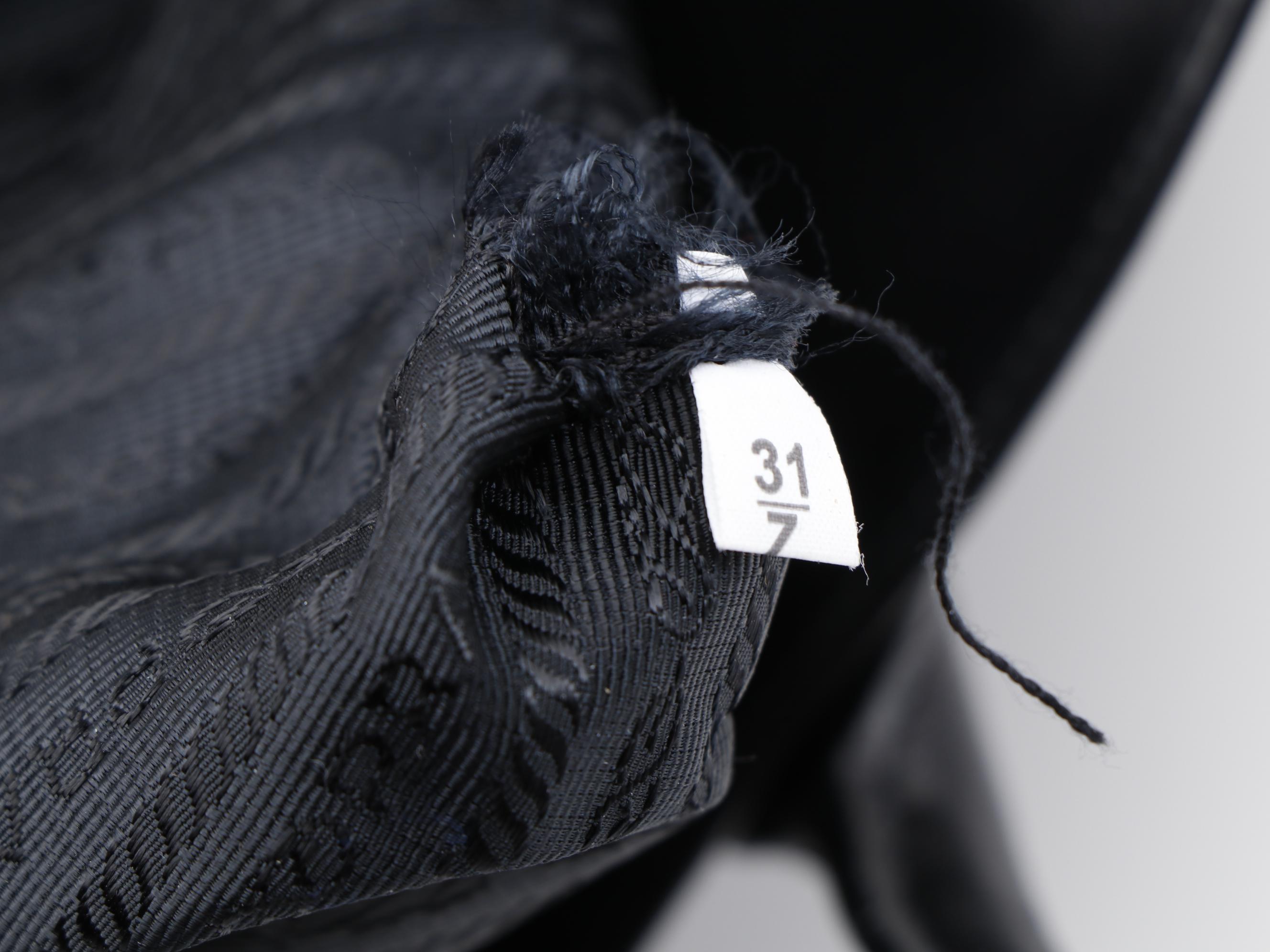 Prada City Two-Way Tote in Black Calfskin Leather