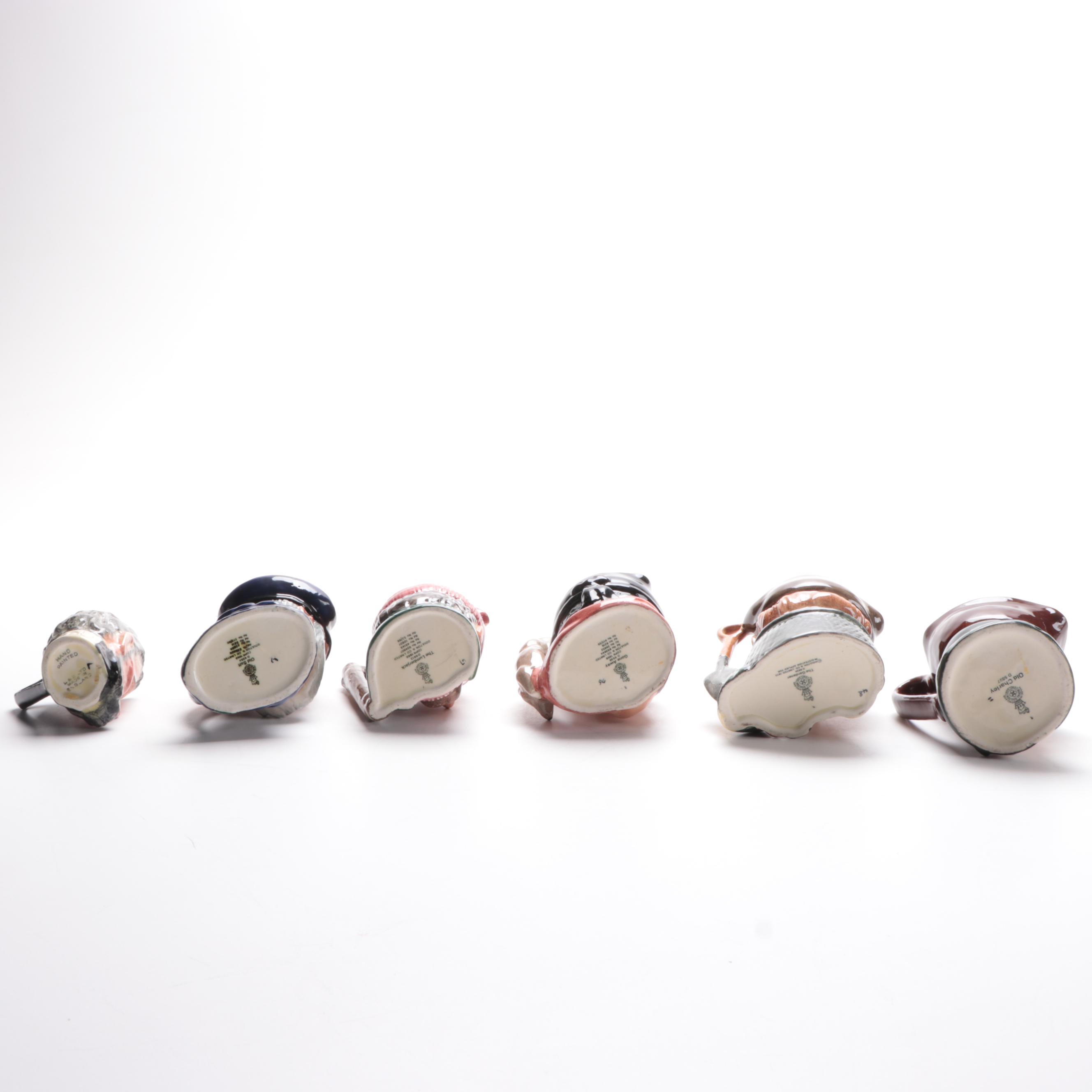 Royal Doulton Character Toby Jugs Including "Old Salt,' and More, 1950s-1960s