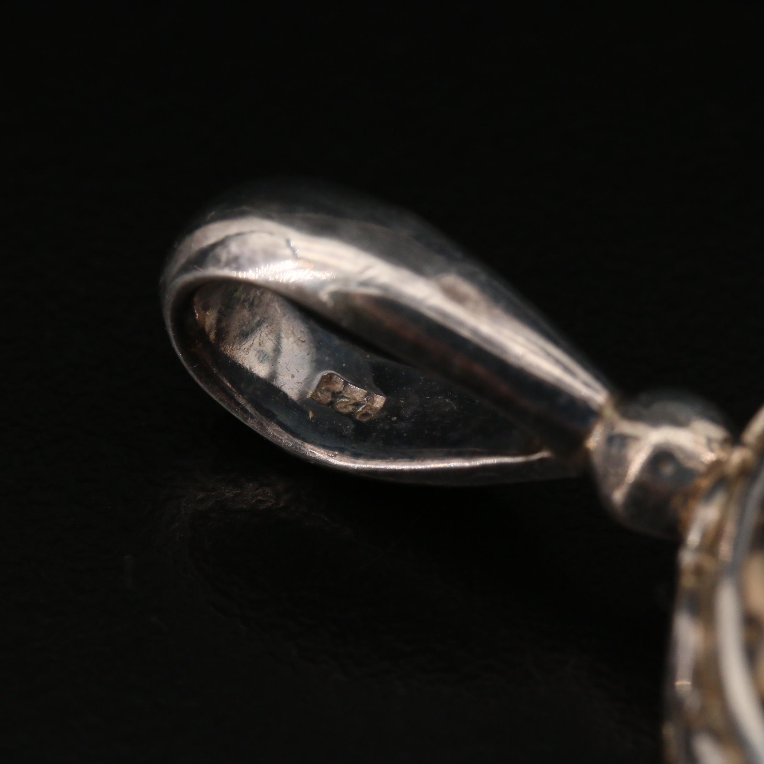 Sajen Sterling Leopard Jasper, Mother of Pearl and Fire Opal Buddha Face Pendant