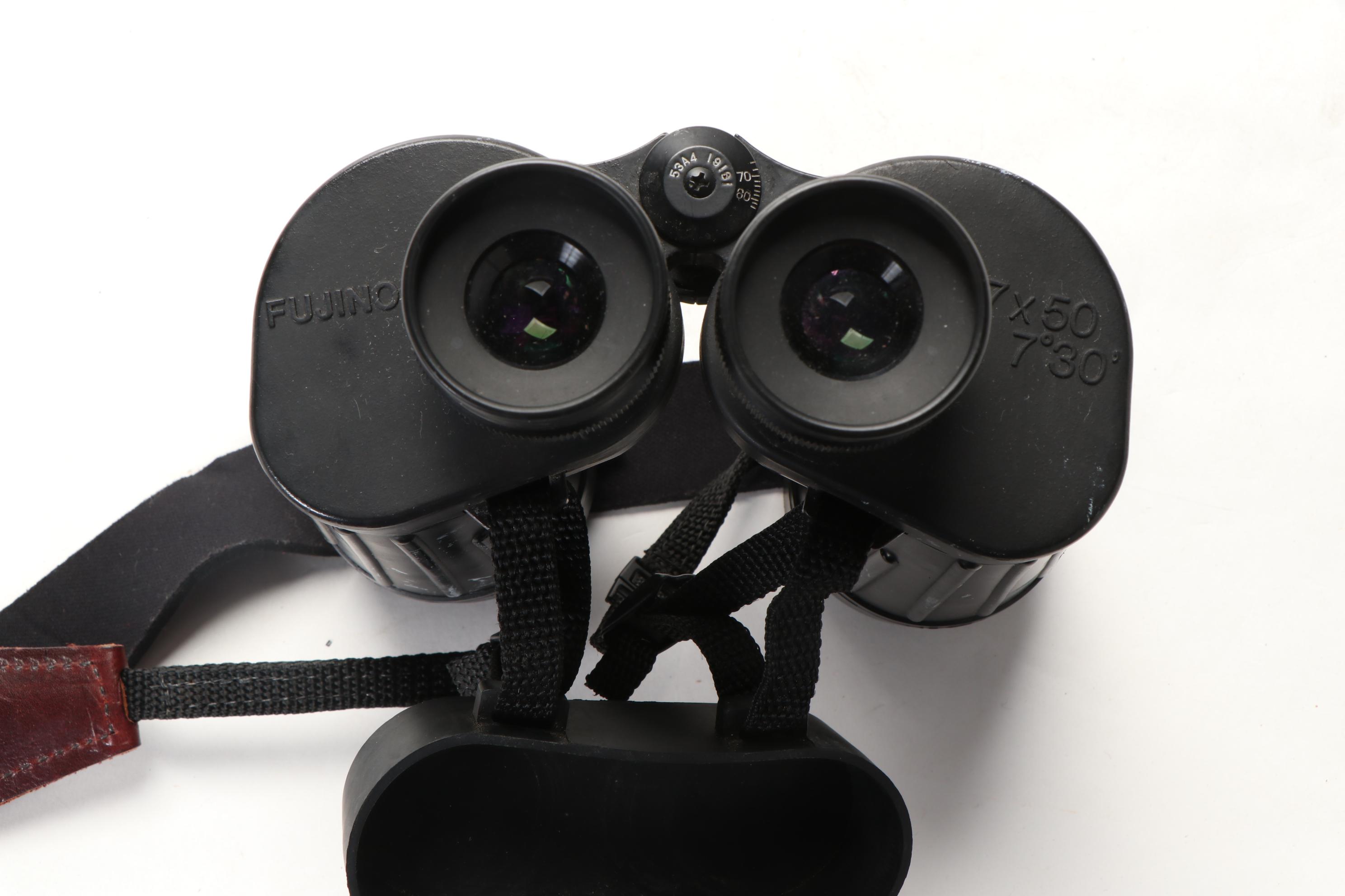 Bushnell, Fujinon, Kalimar, Redhead, and Other Binoculars, Mid to Late 20th C