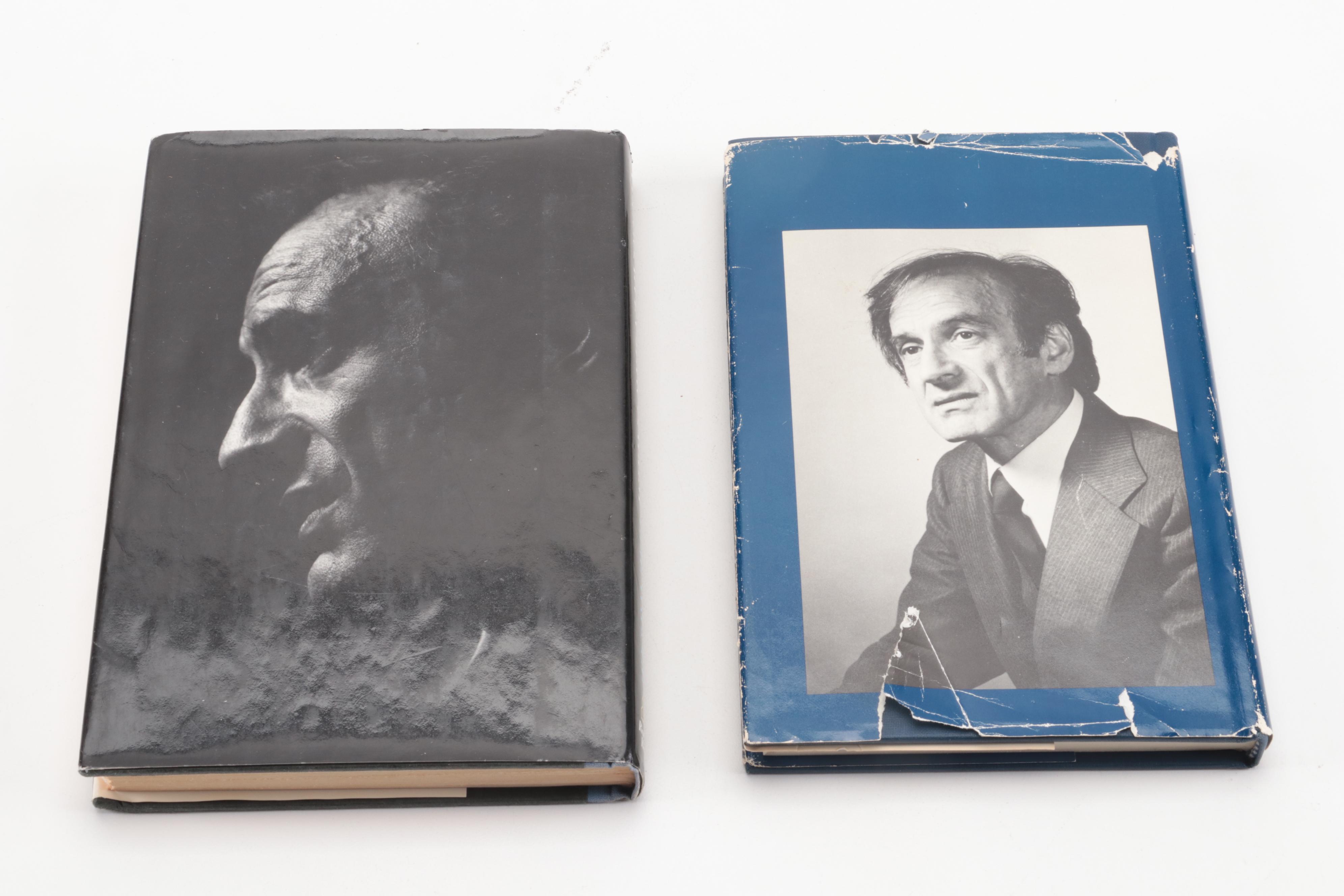 Elie Wiesel Books, Included Signed "Five Biblical Portraits"