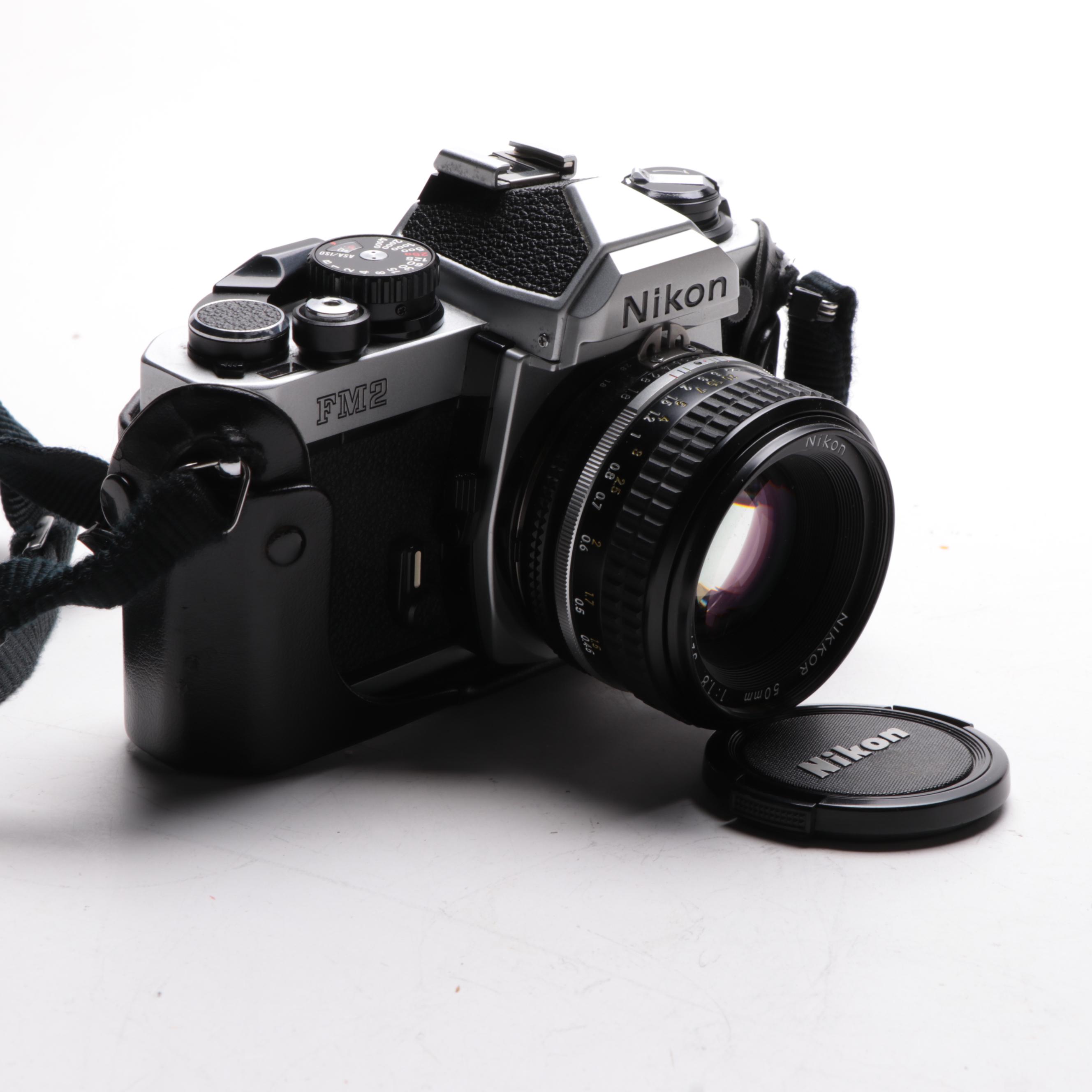 Nikon FM2 Camera with Nikkor Lens