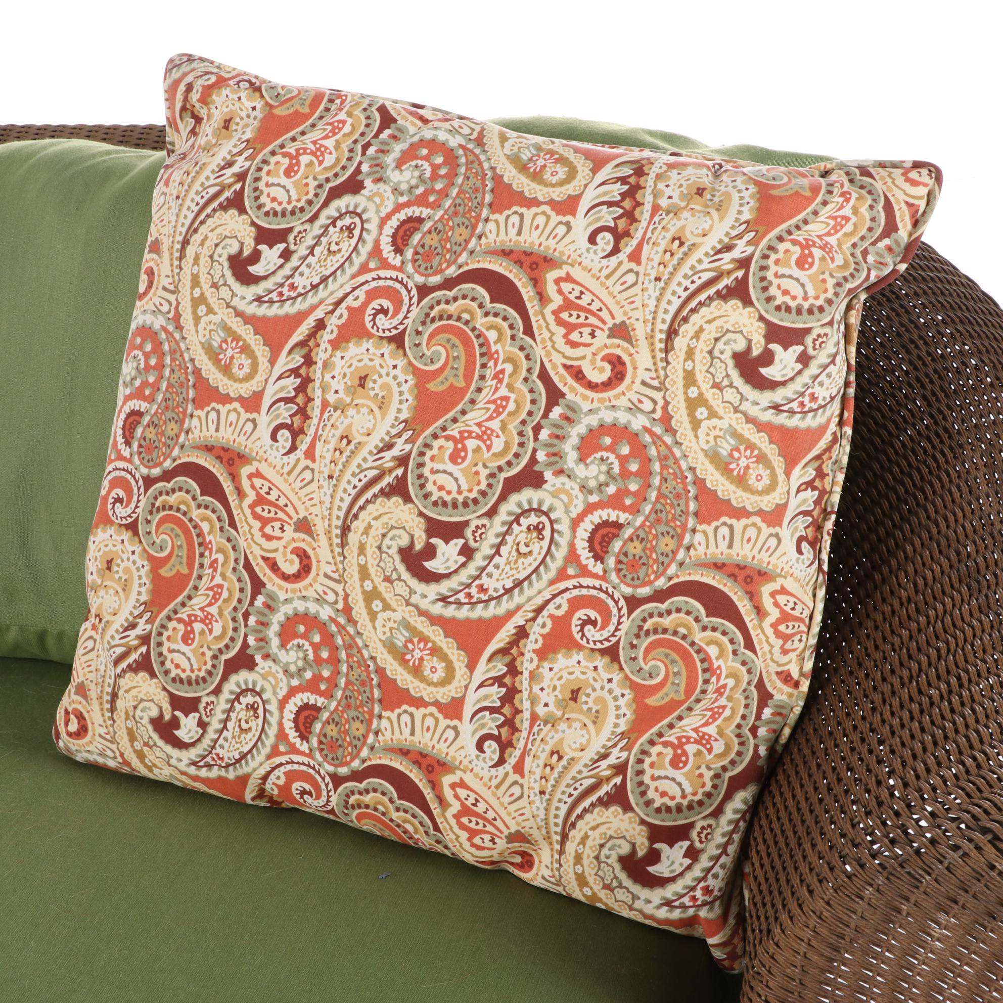 Lloyd Loom by LLoyd Flanders Wicker Wicker Patio Loveseat