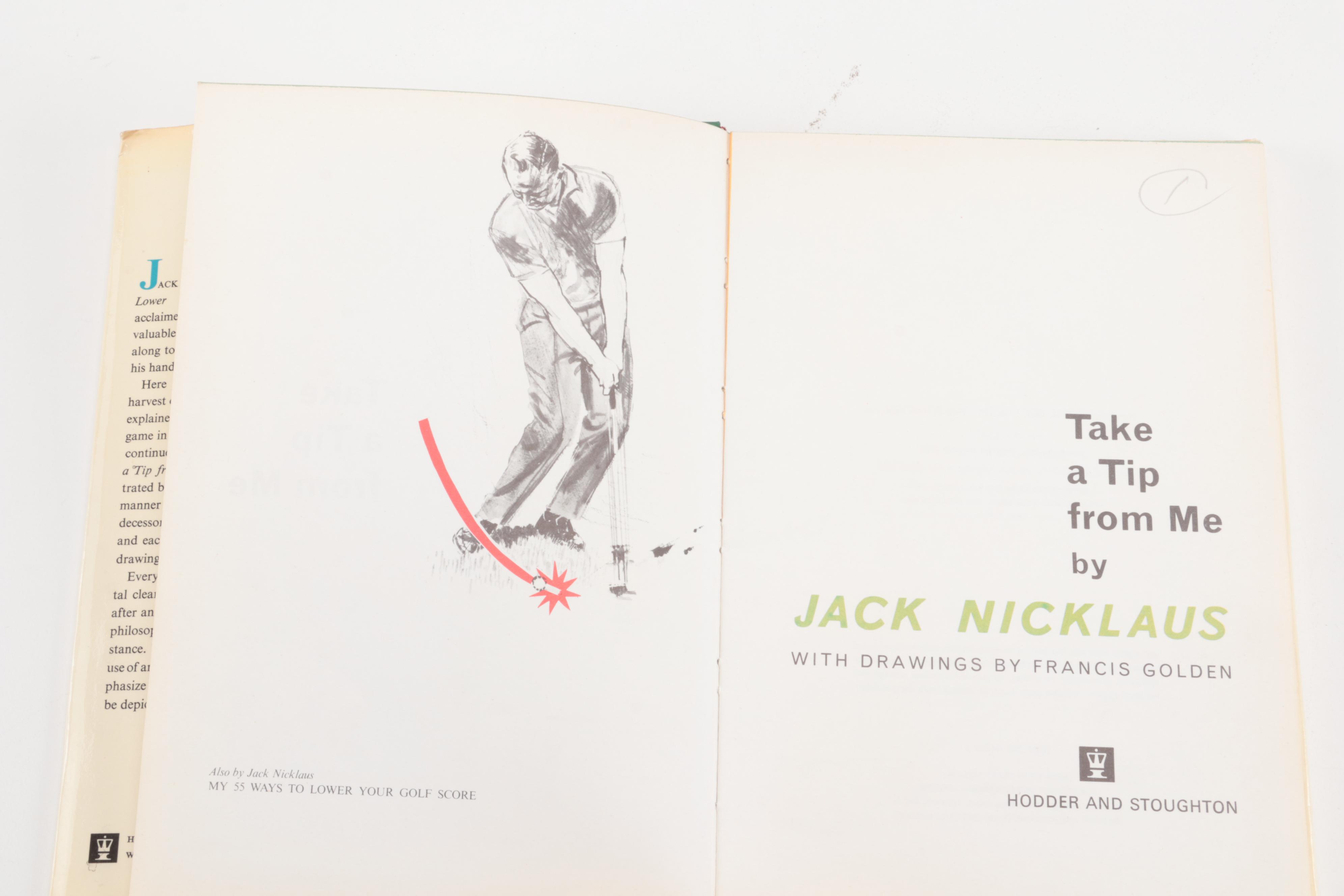 Signed "Every Day is Game Day" and More Golf and Football Books