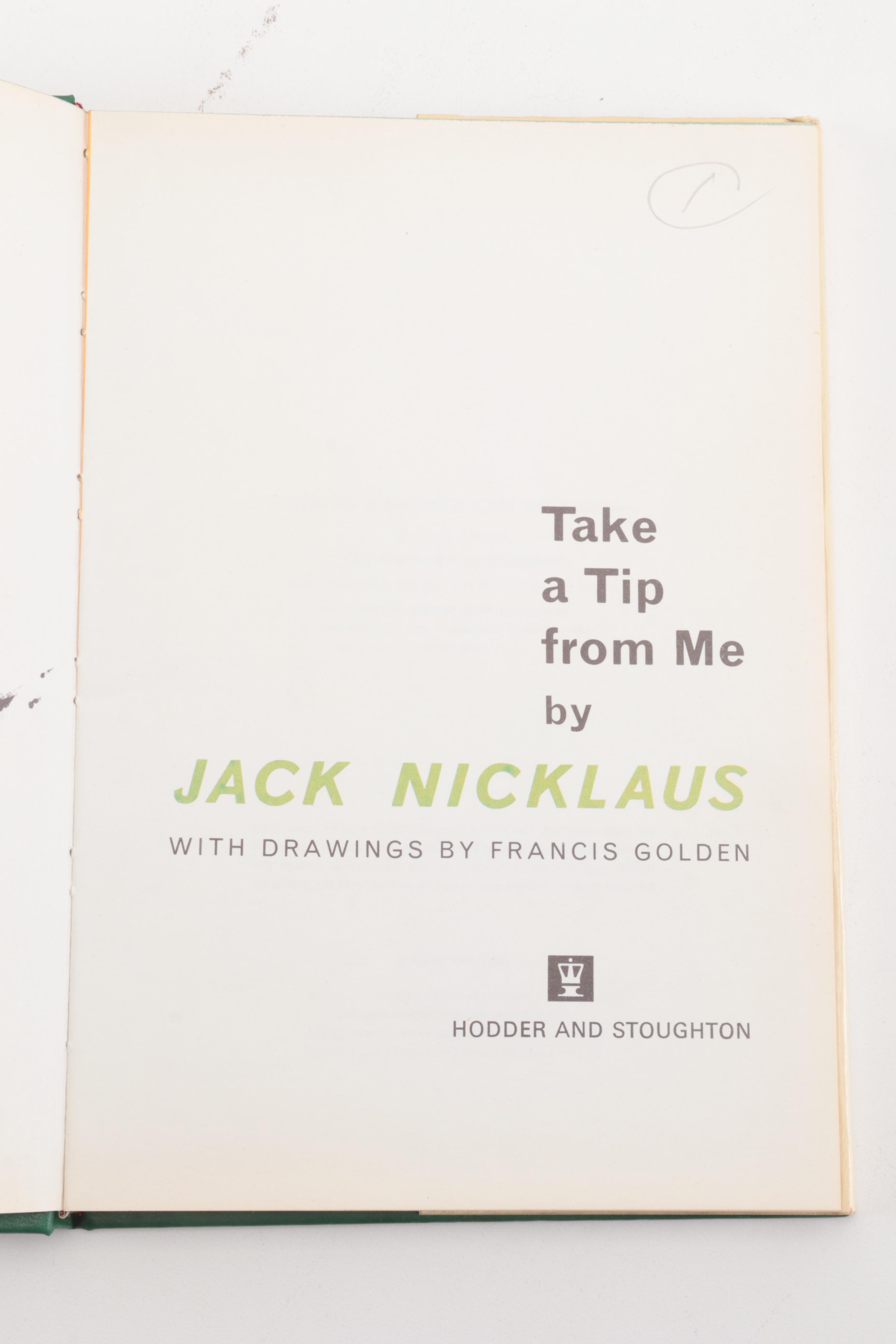 Signed "Every Day is Game Day" and More Golf and Football Books