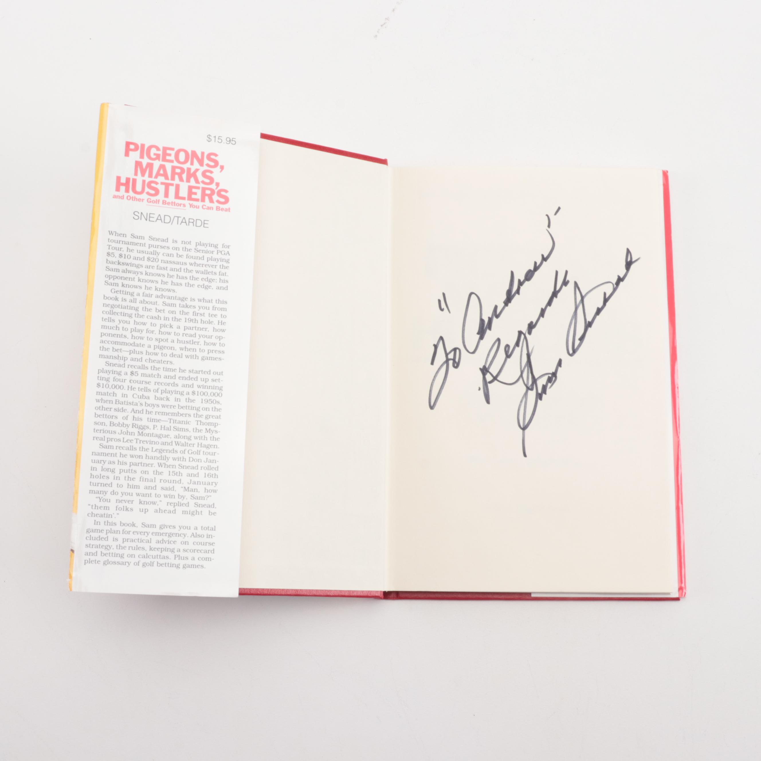 Signed "Every Day is Game Day" and More Golf and Football Books