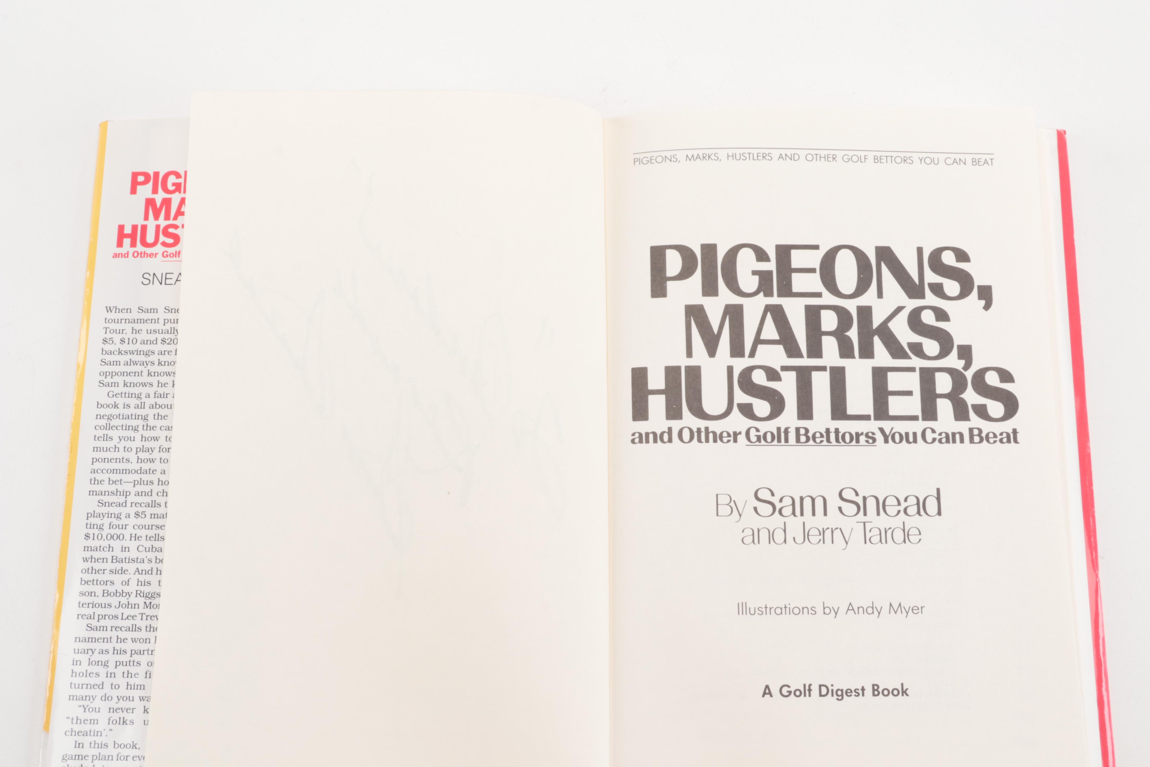 Signed "Every Day is Game Day" and More Golf and Football Books